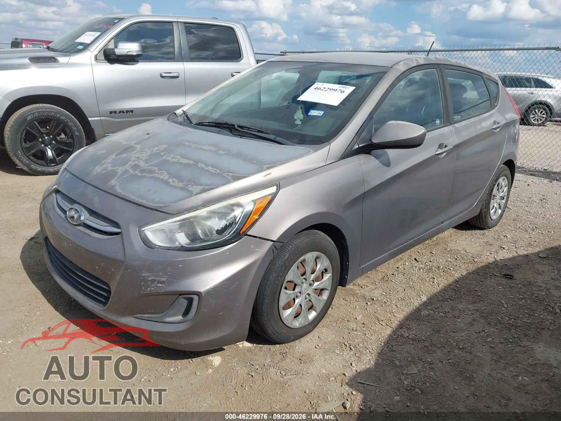 HYUNDAI ACCENT 2017 - KMHCT5AEXHU360033