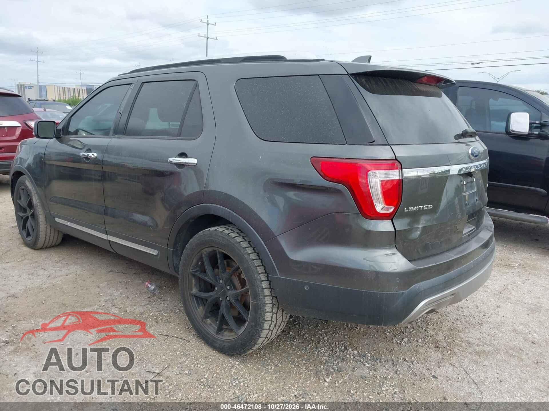 FORD EXPLORER 2016 - 1FM5K7F82GGC33025
