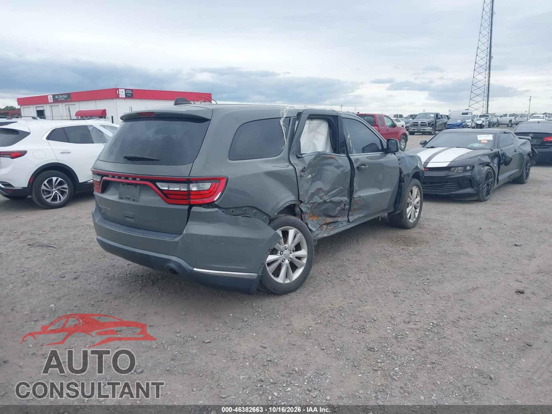 DODGE DURANGO 2019 - 1C4RDJAG0KC723460