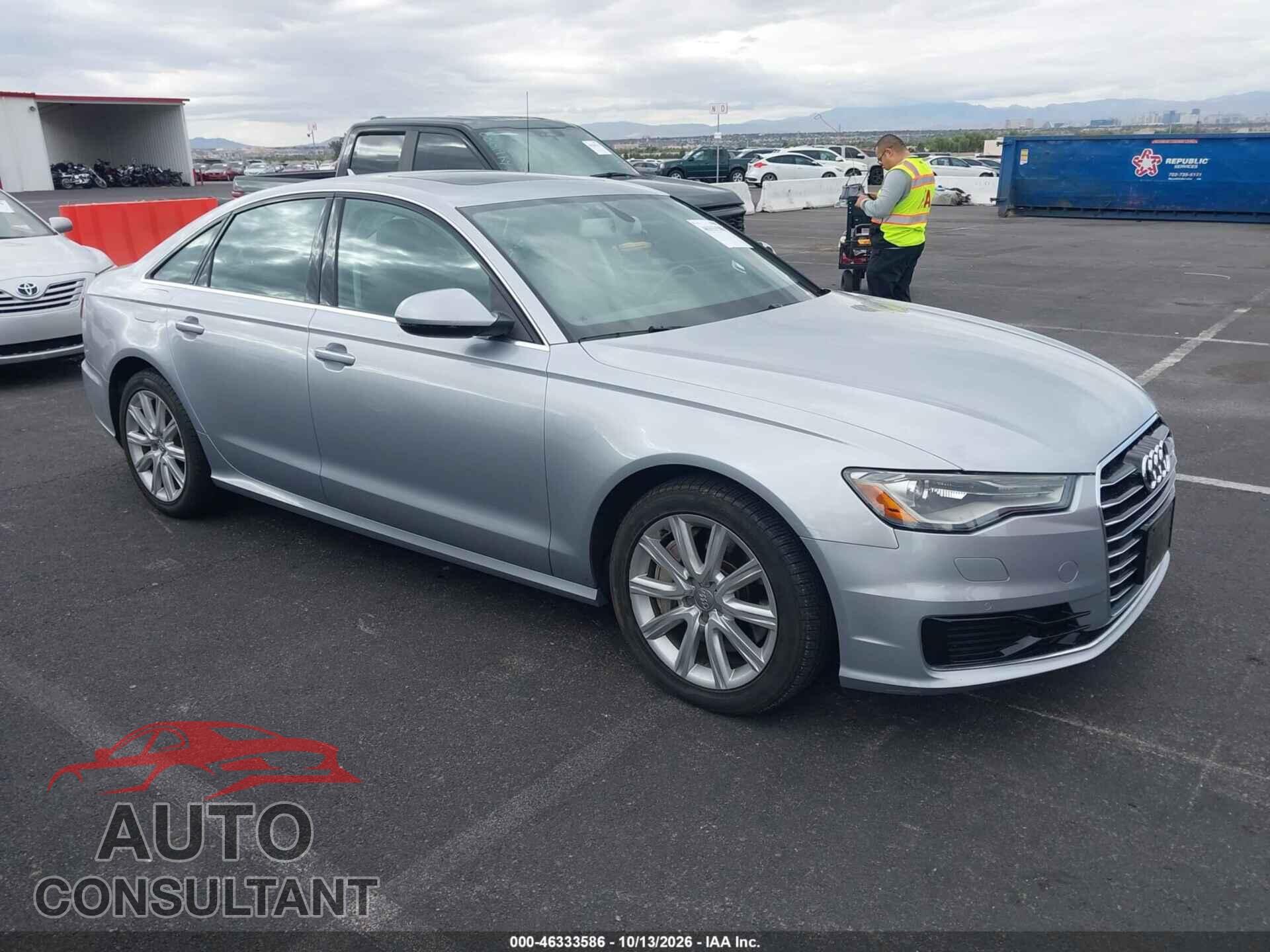 AUDI A6 2016 - WAUGFAFC5GN080314