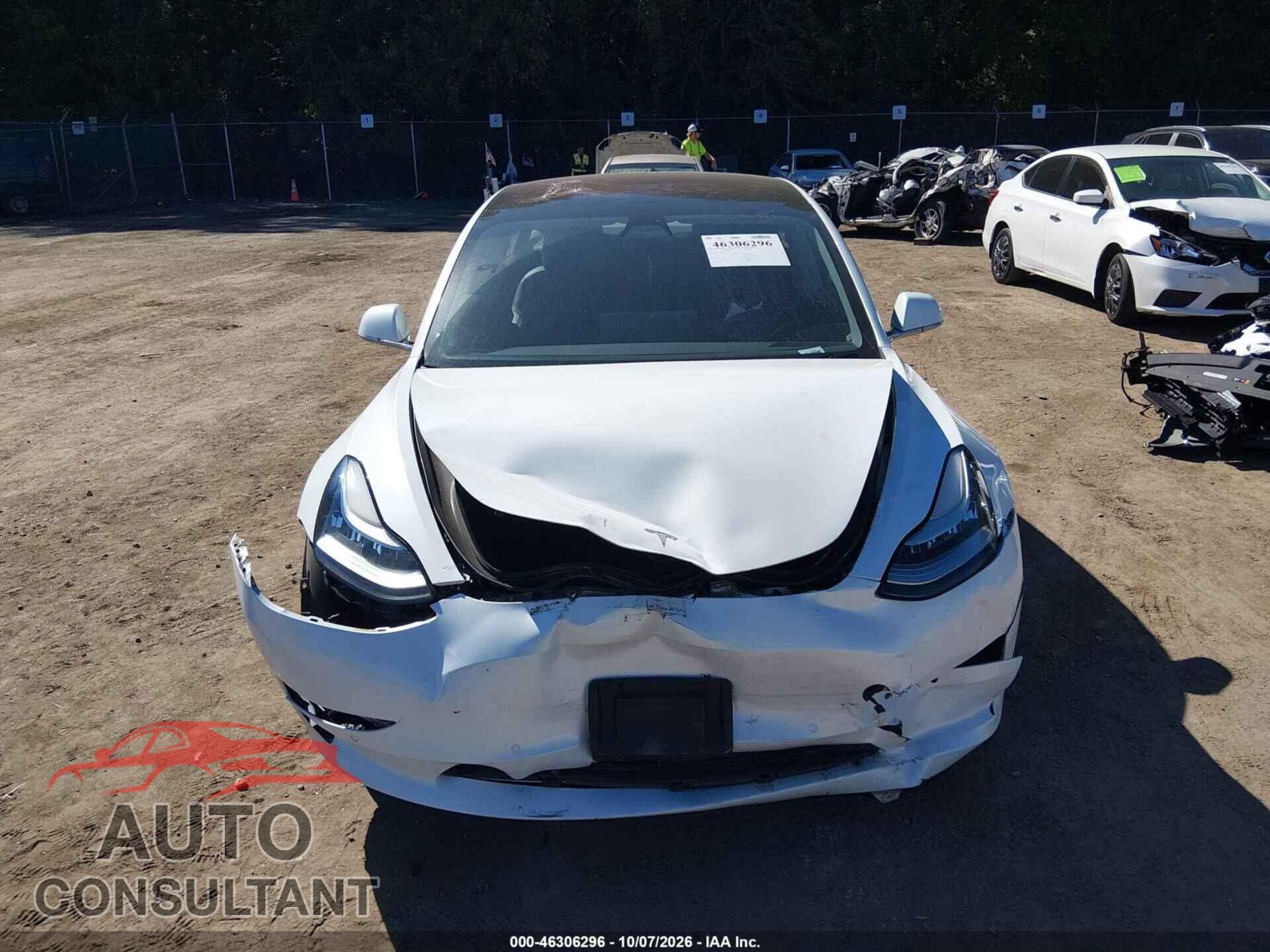 TESLA MODEL 3 2018 - 5YJ3E1EB9JF108537