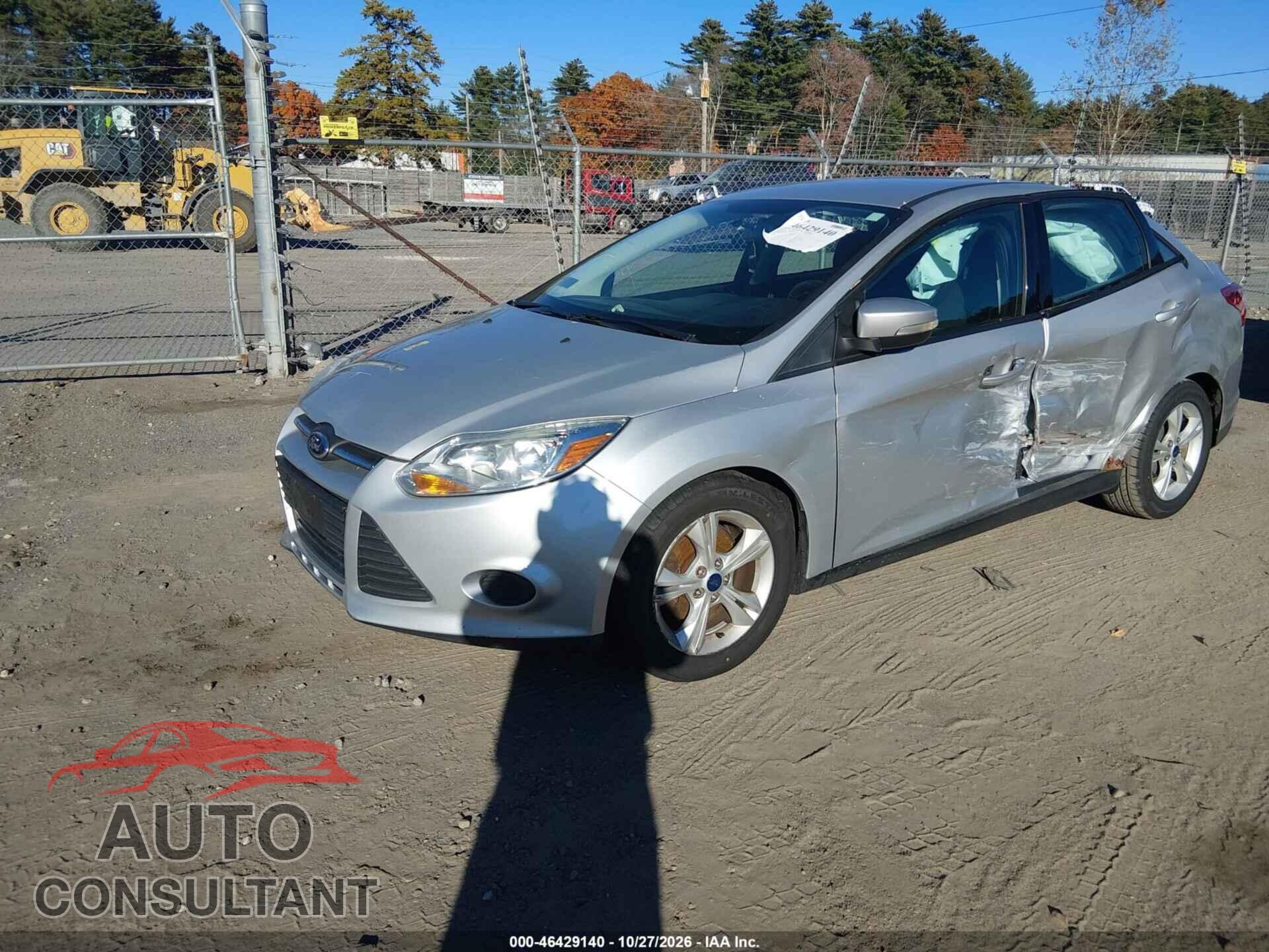 FORD FOCUS 2014 - 1FADP3F25EL445756