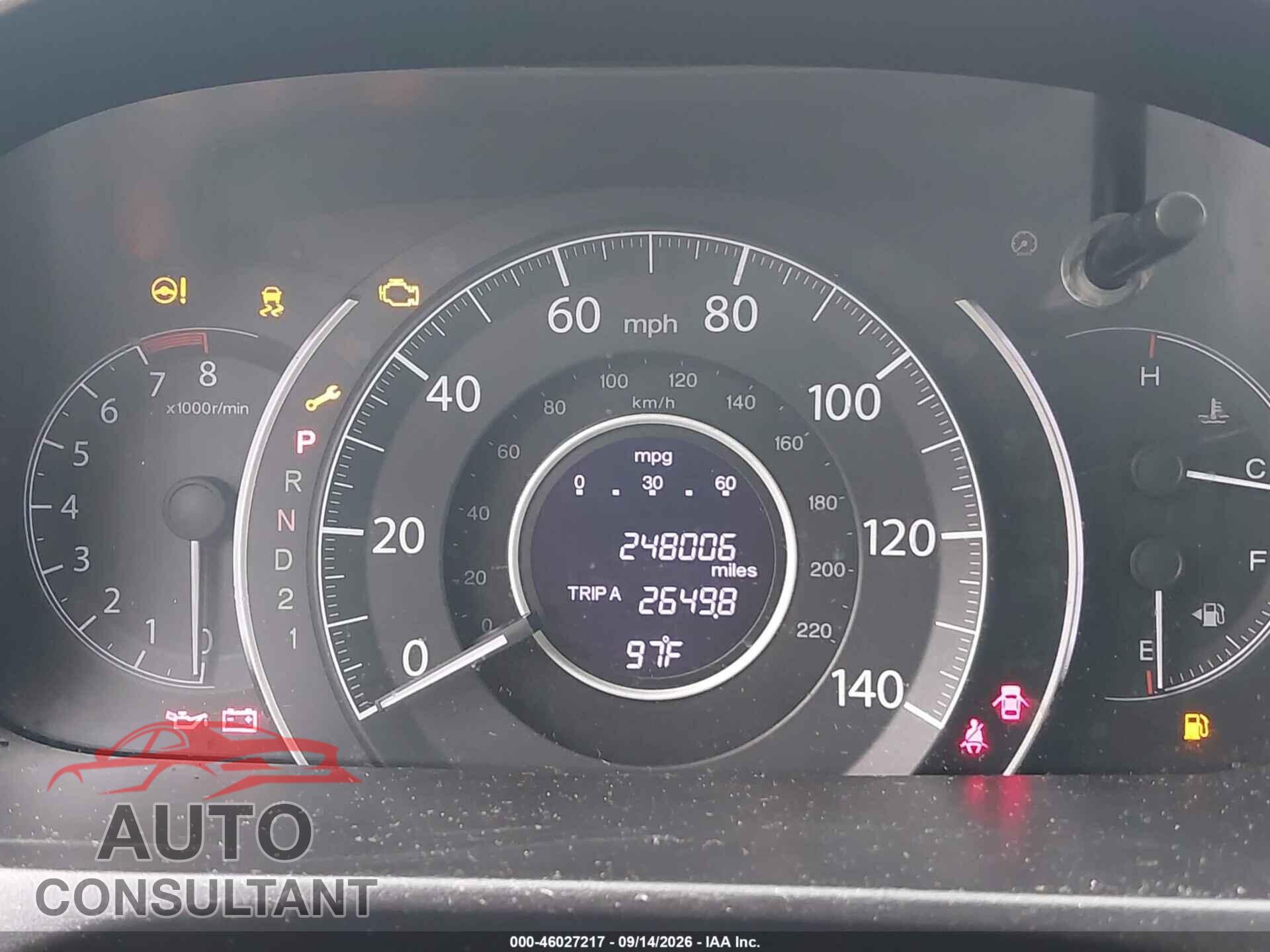 HONDA CR-V 2014 - 3CZRM3H33EG715332