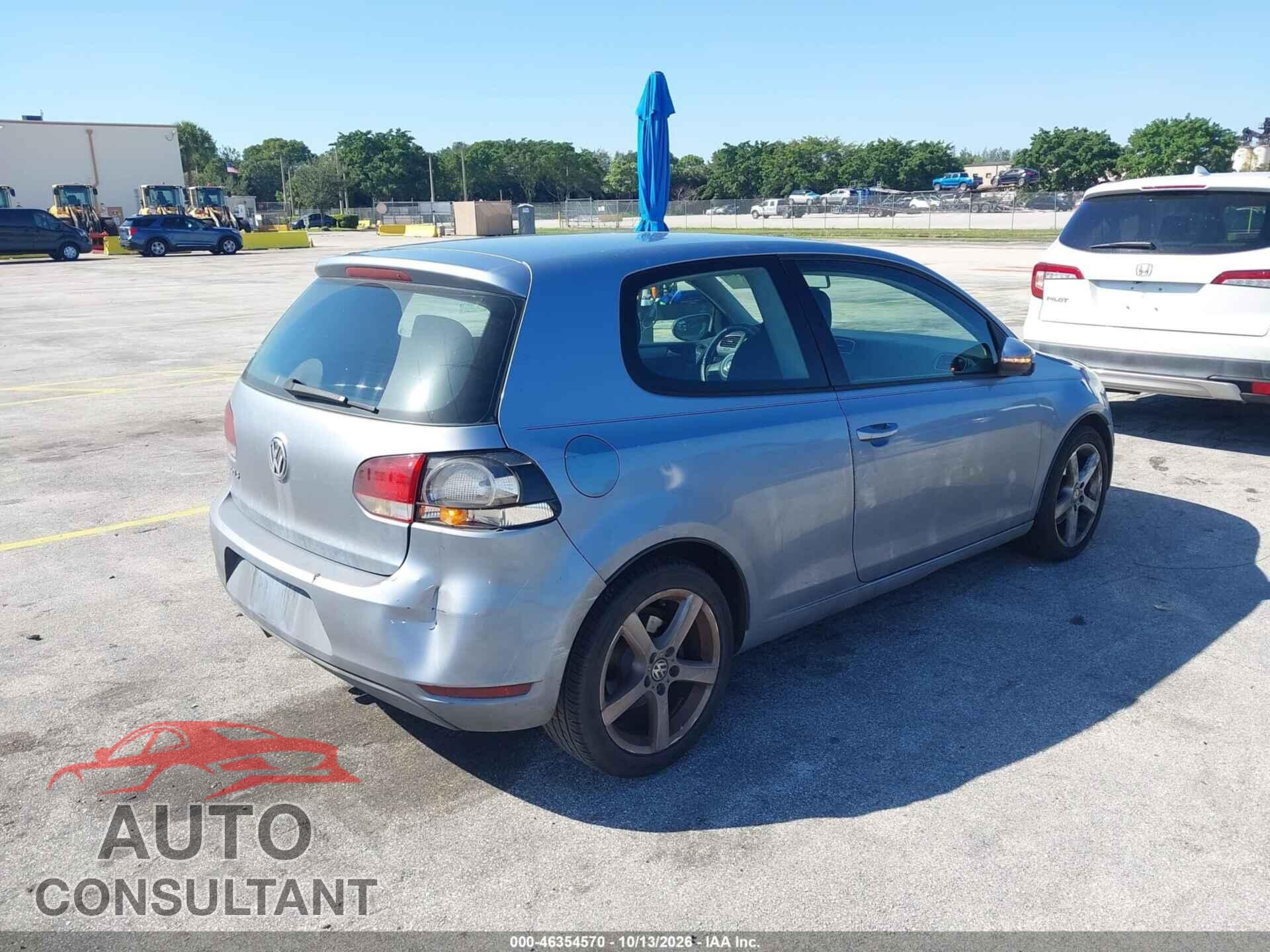 VOLKSWAGEN GOLF 2012 - WVWBB7AJ1CW176835