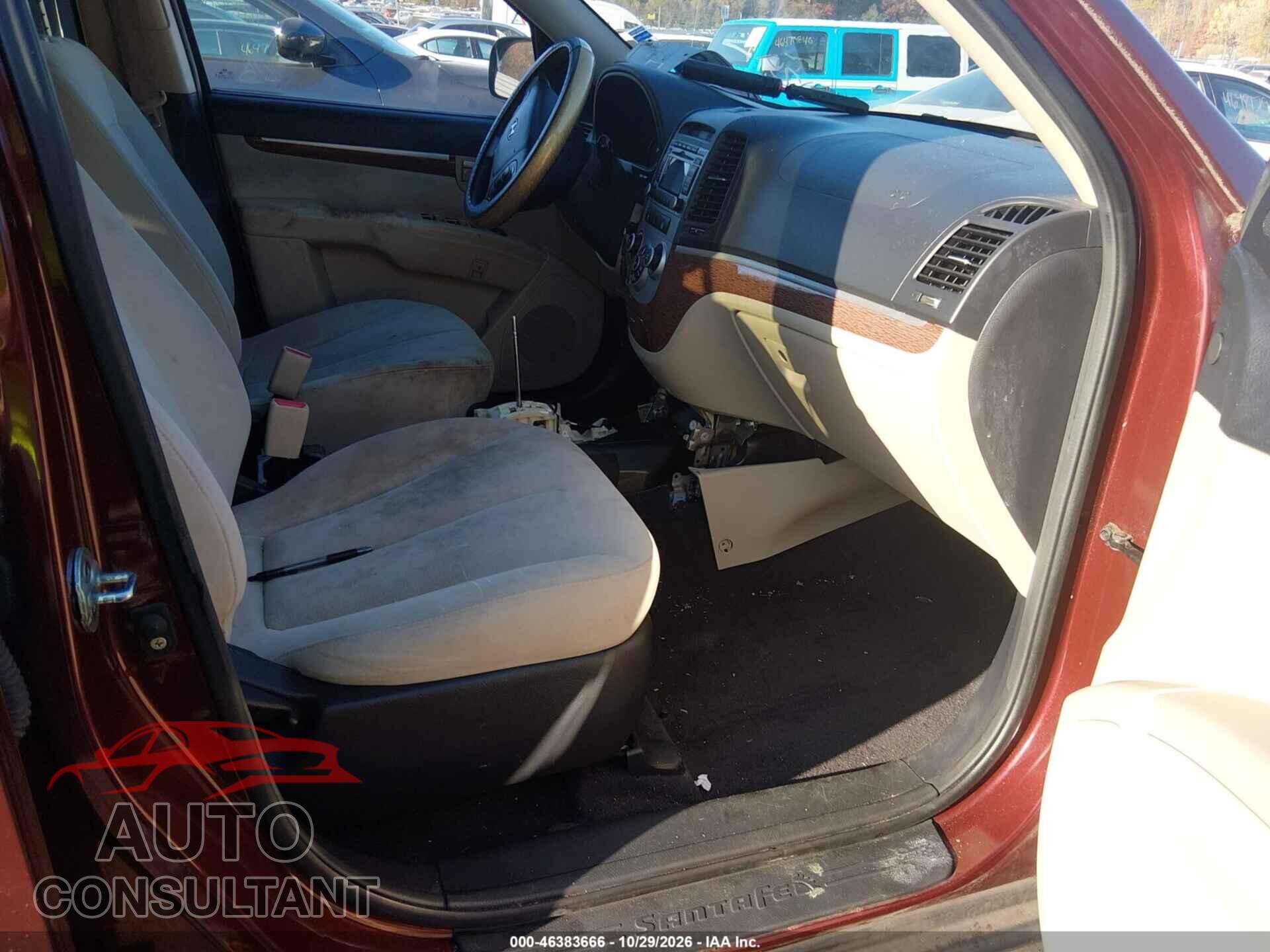 HYUNDAI SANTA FE 2009 - 5NMSG73D69H253560