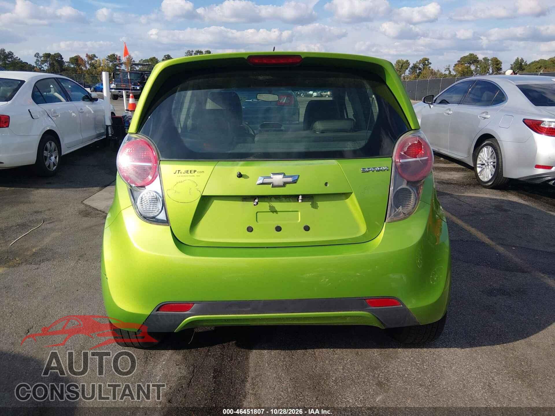 CHEVROLET SPARK 2015 - KL8CB6S96FC732865