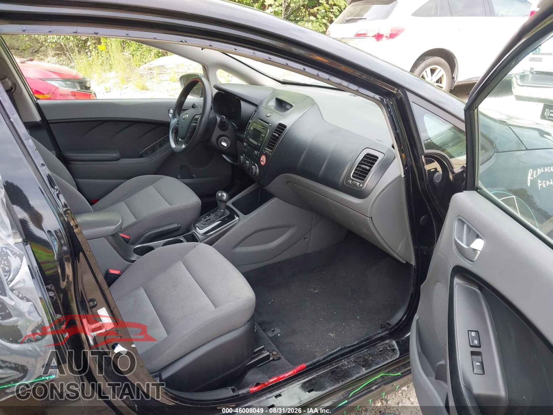KIA FORTE 2017 - 3KPFK4A78HE045374