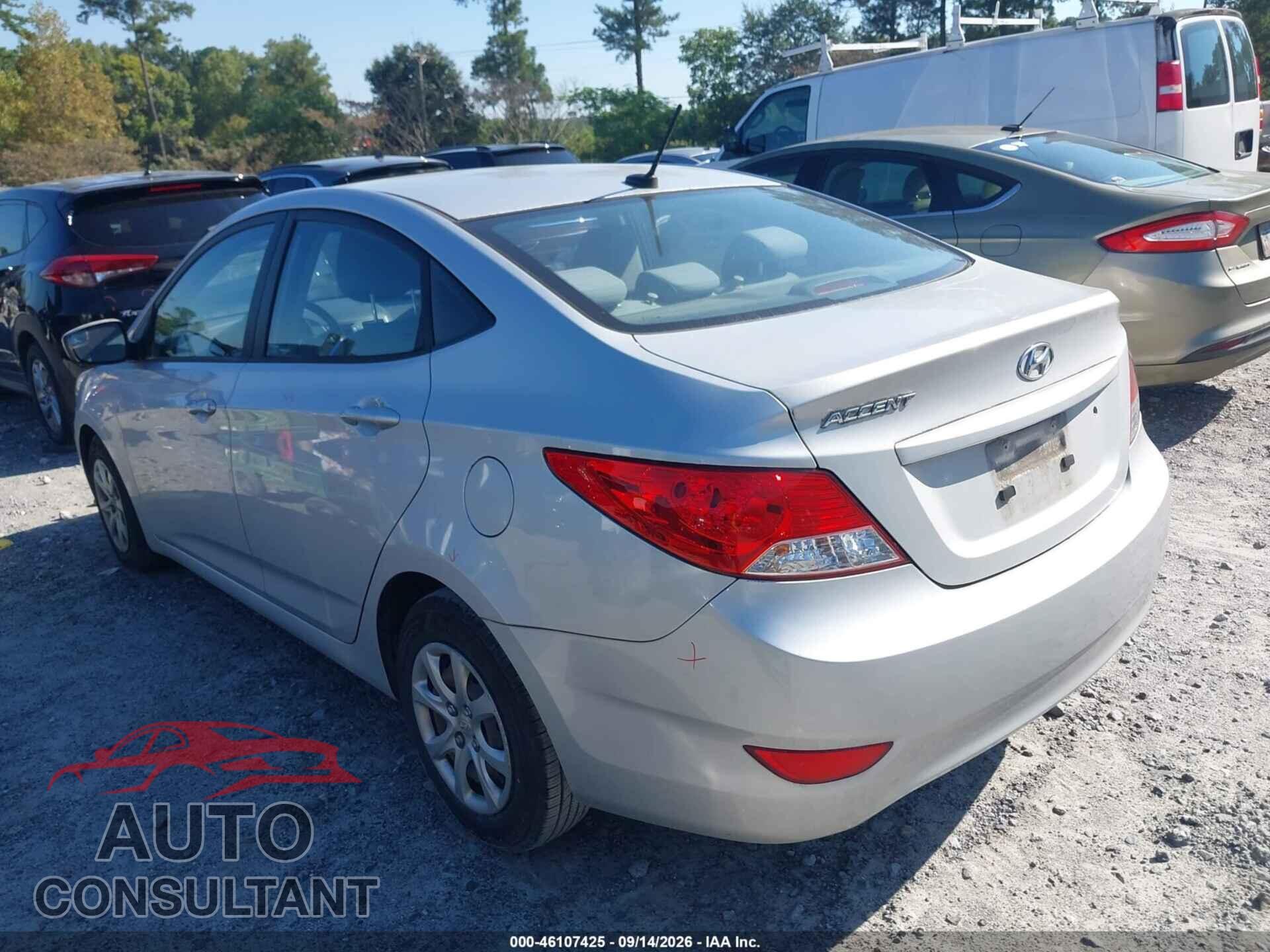 HYUNDAI ACCENT 2014 - KMHCT4AEXEU689790