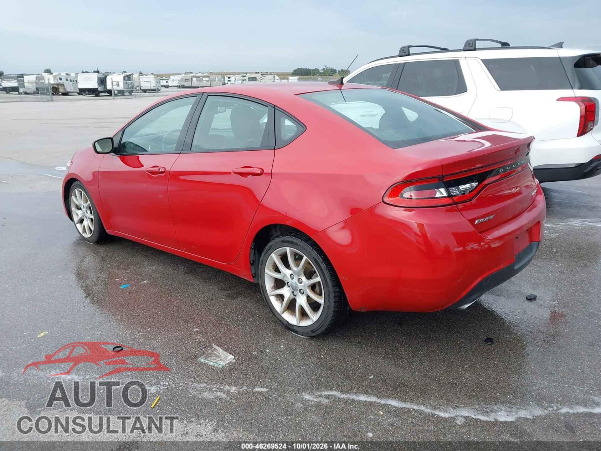 DODGE DART 2013 - 1C3CDFBA3DD106973