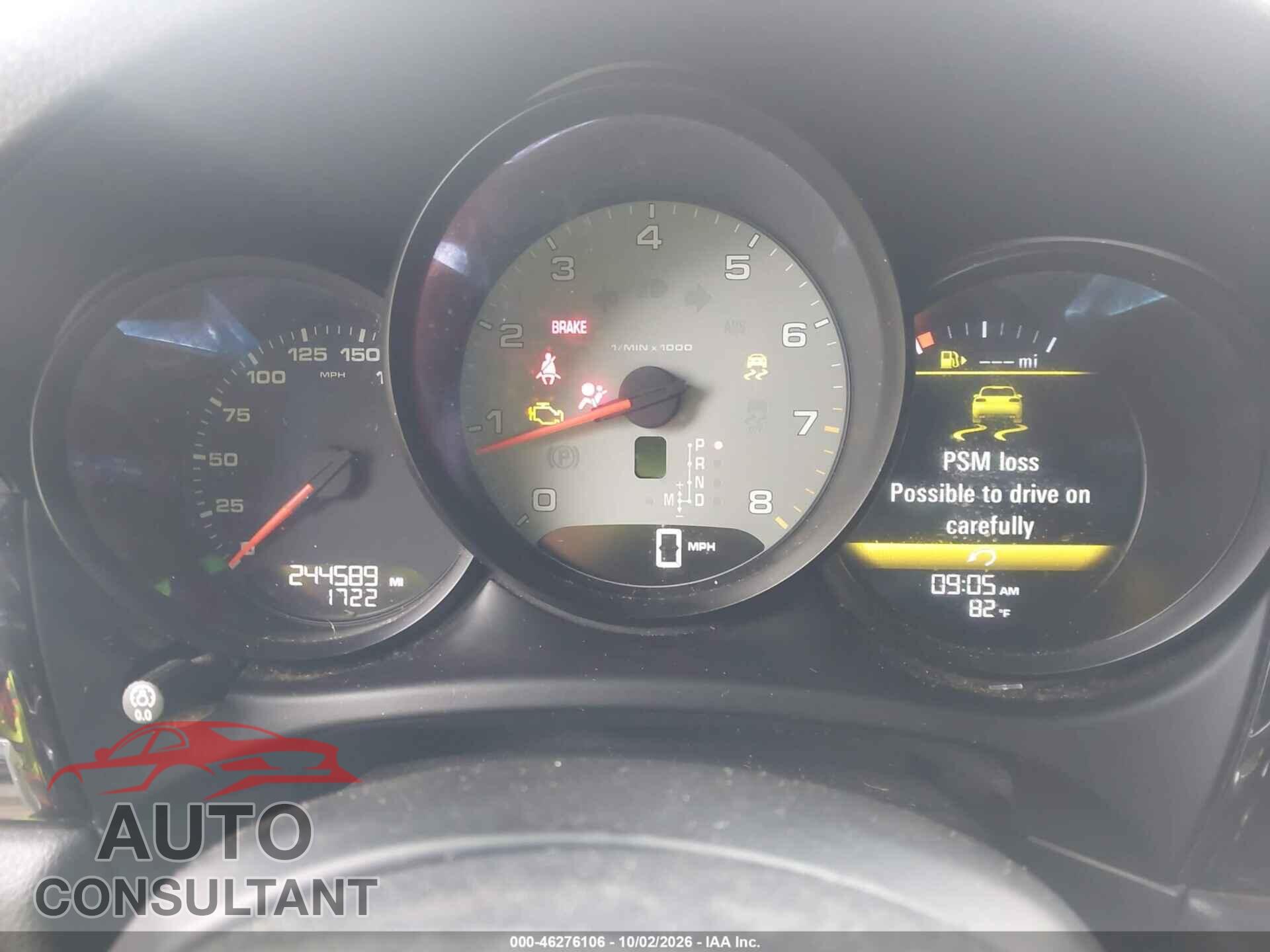 PORSCHE MACAN 2015 - WP1AB2A56FLB57512