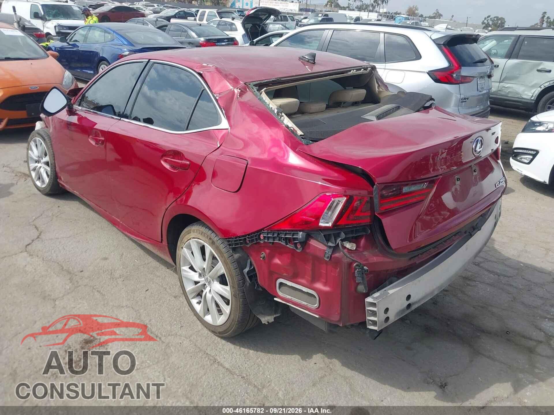 LEXUS IS 250 2015 - JTHBF1D26F5078690