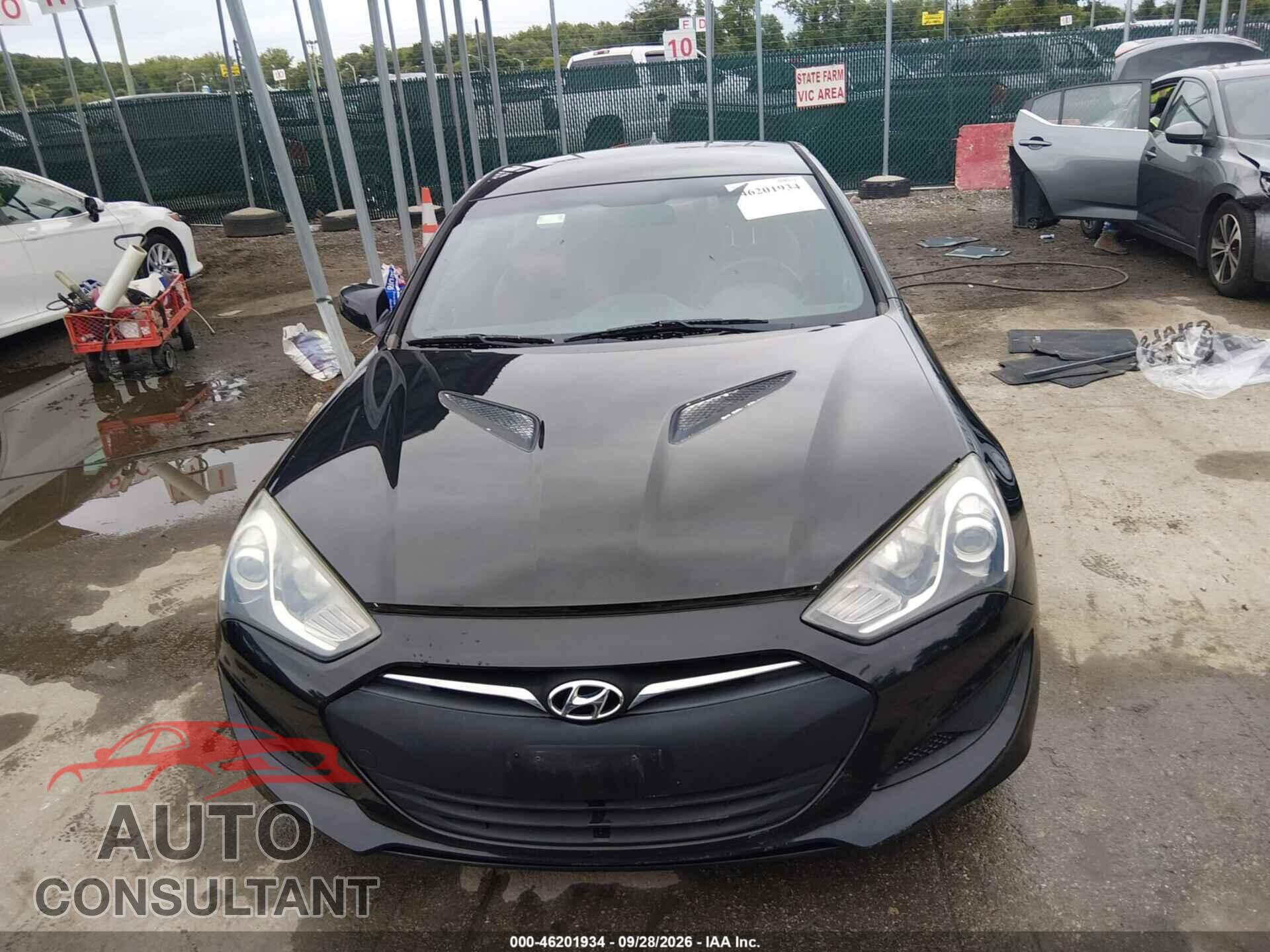 HYUNDAI GENESIS 2013 - KMHHT6KD6DU111482
