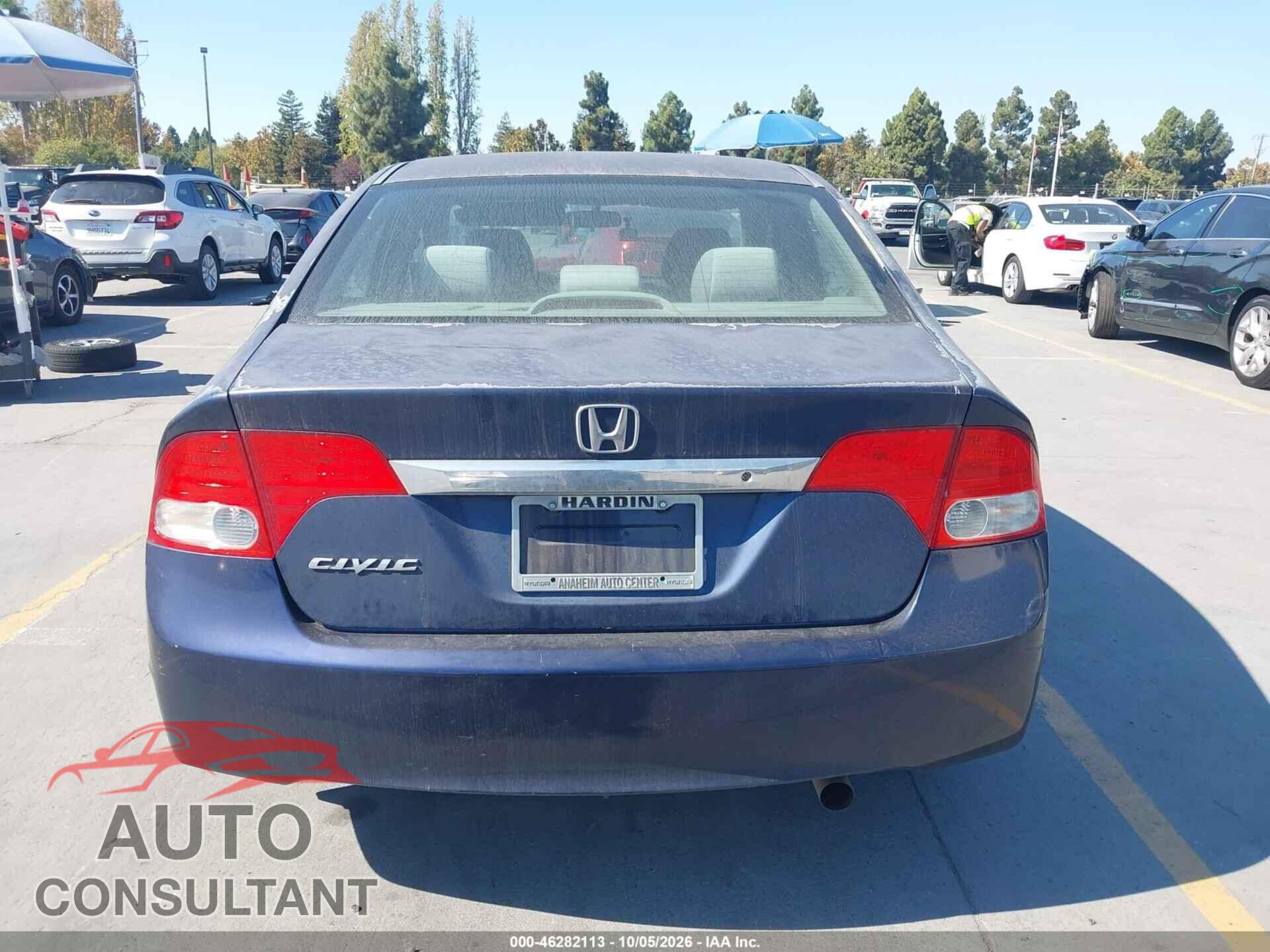 HONDA CIVIC 2011 - 2HGFA1F56BH533356