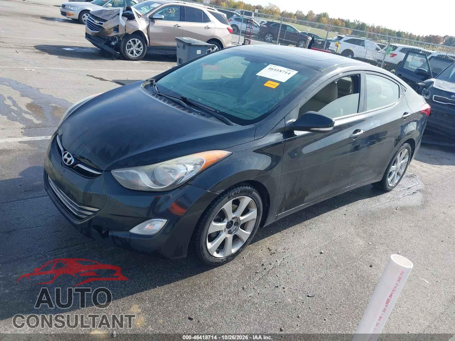 HYUNDAI ELANTRA 2013 - 5NPDH4AE5DH234557