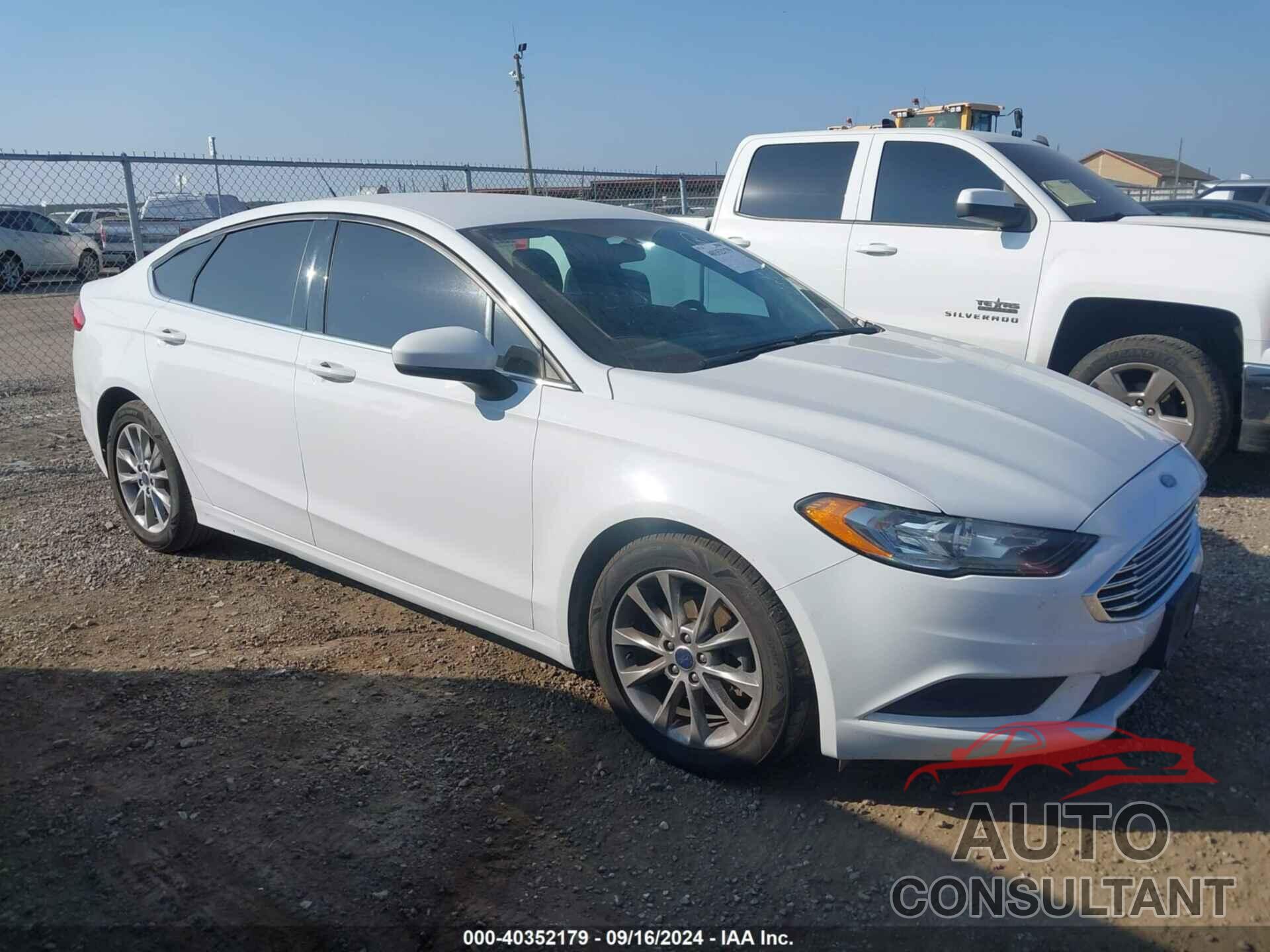 FORD FUSION 2017 - 3FA6P0HD9HR145584