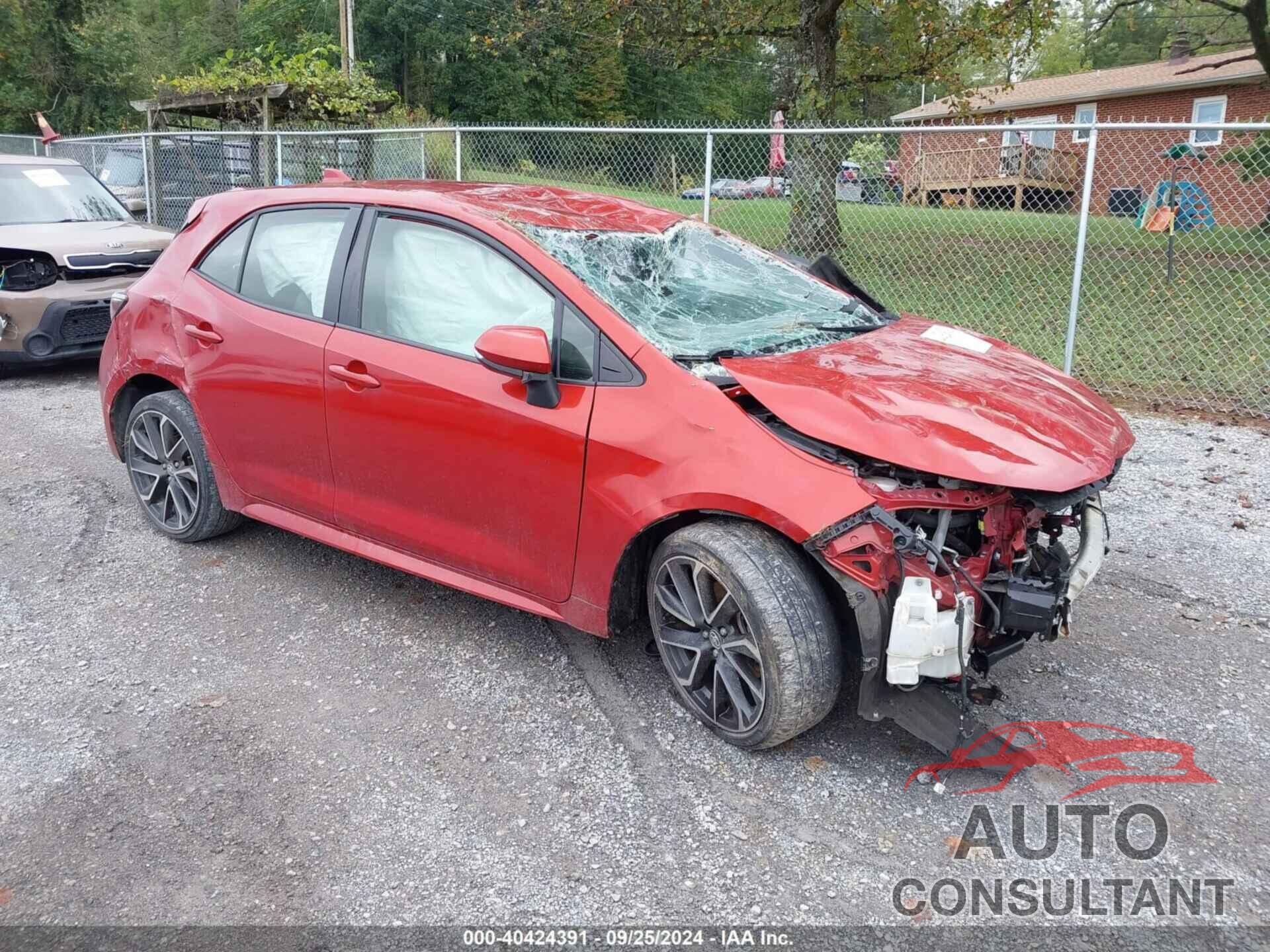 TOYOTA COROLLA 2020 - JTNC4RBE2L3092628