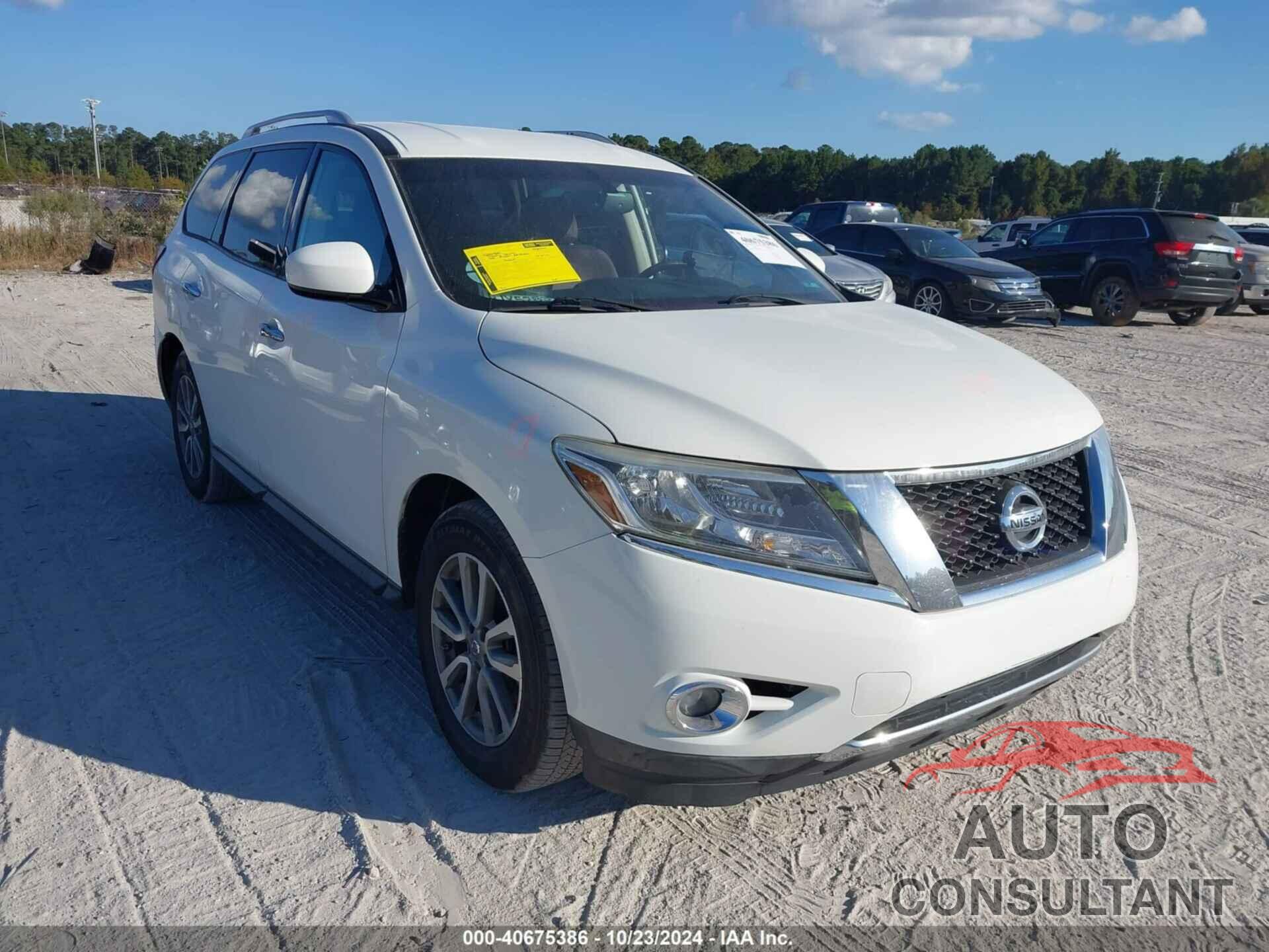NISSAN PATHFINDER 2016 - 5N1AR2MN5GC634503