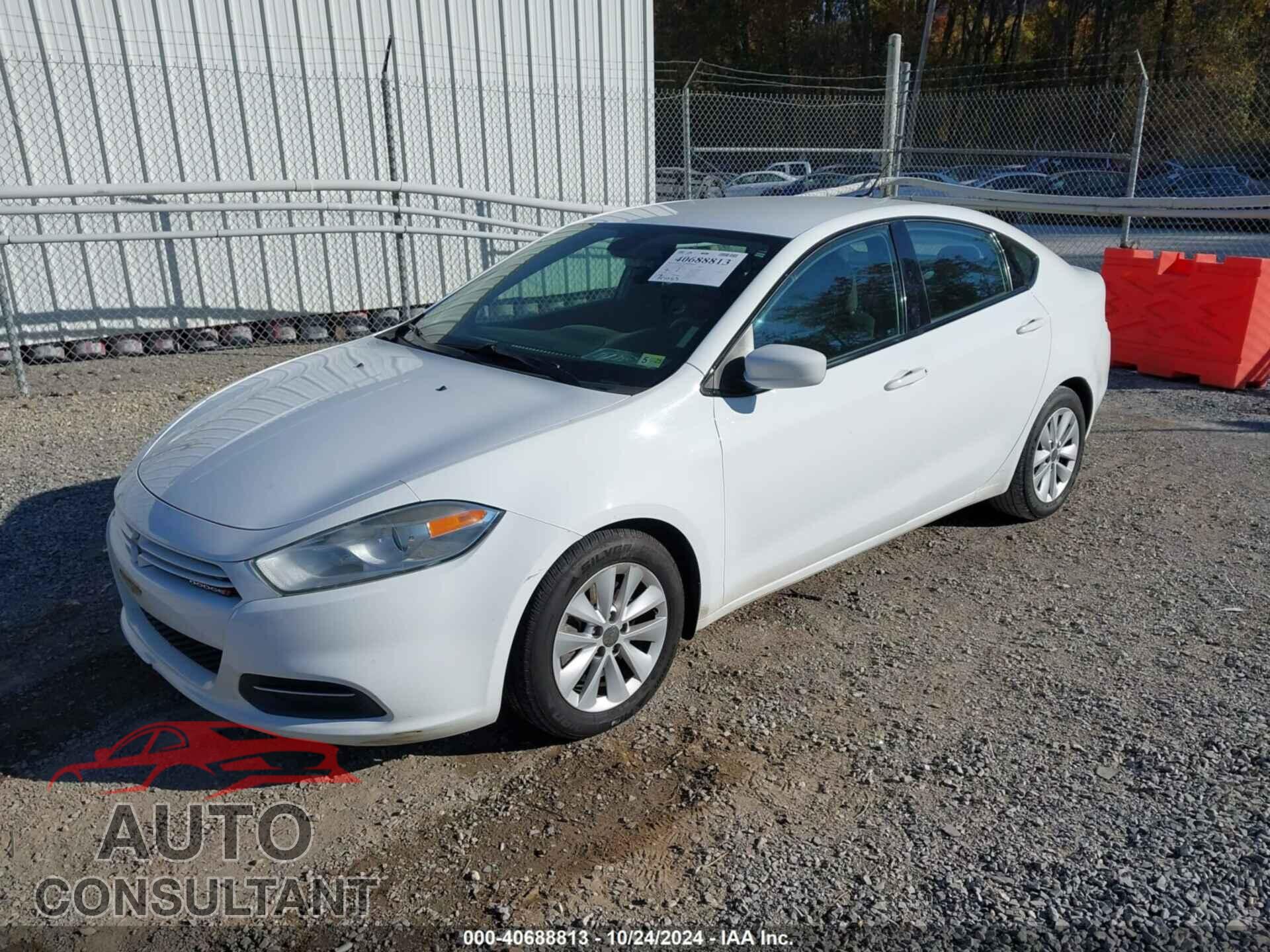 DODGE DART 2016 - 1C3CDFAA6GD504605