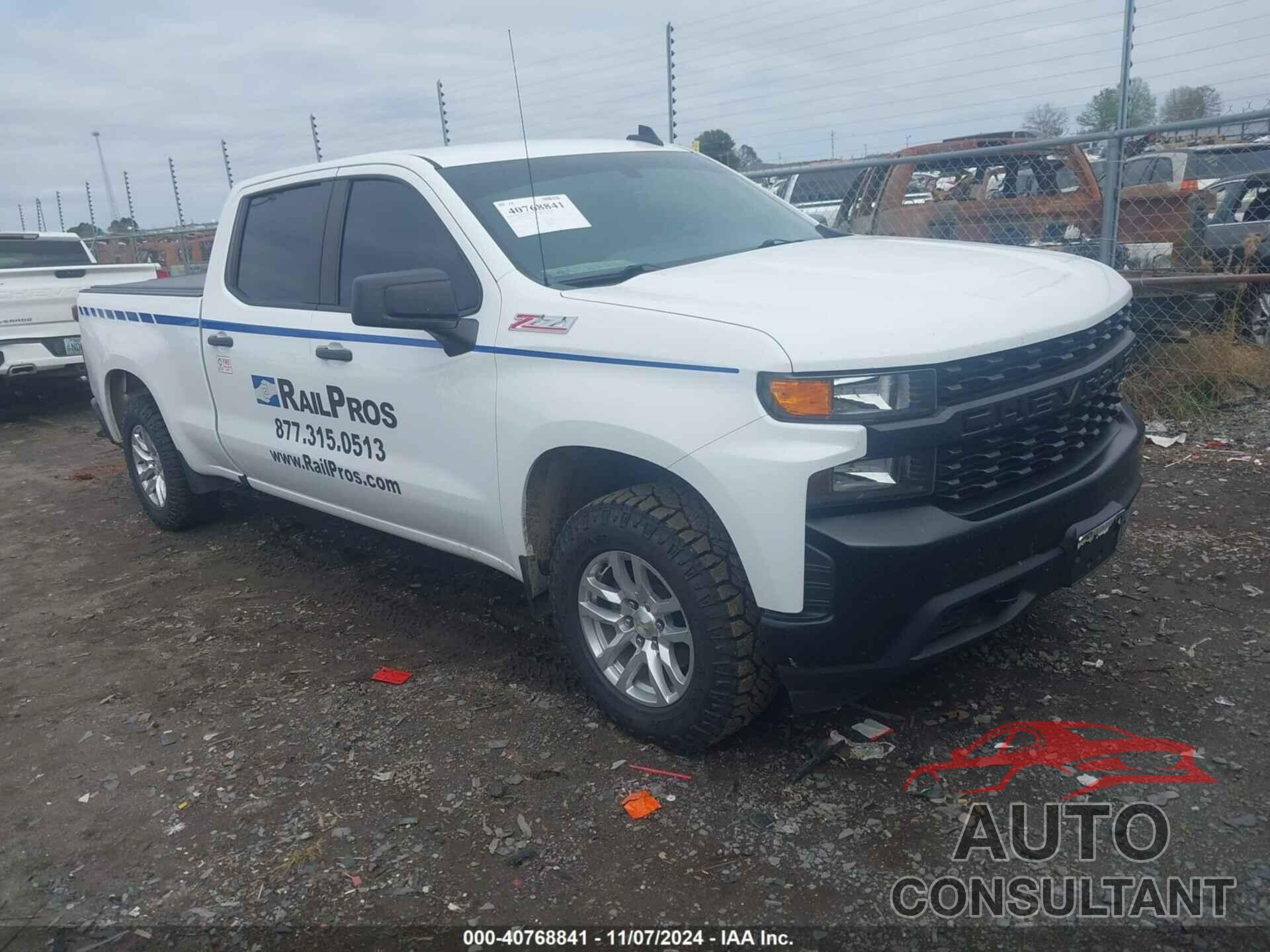 CHEVROLET SILVERADO 1500 2021 - 3GCUYAEF8MG296352