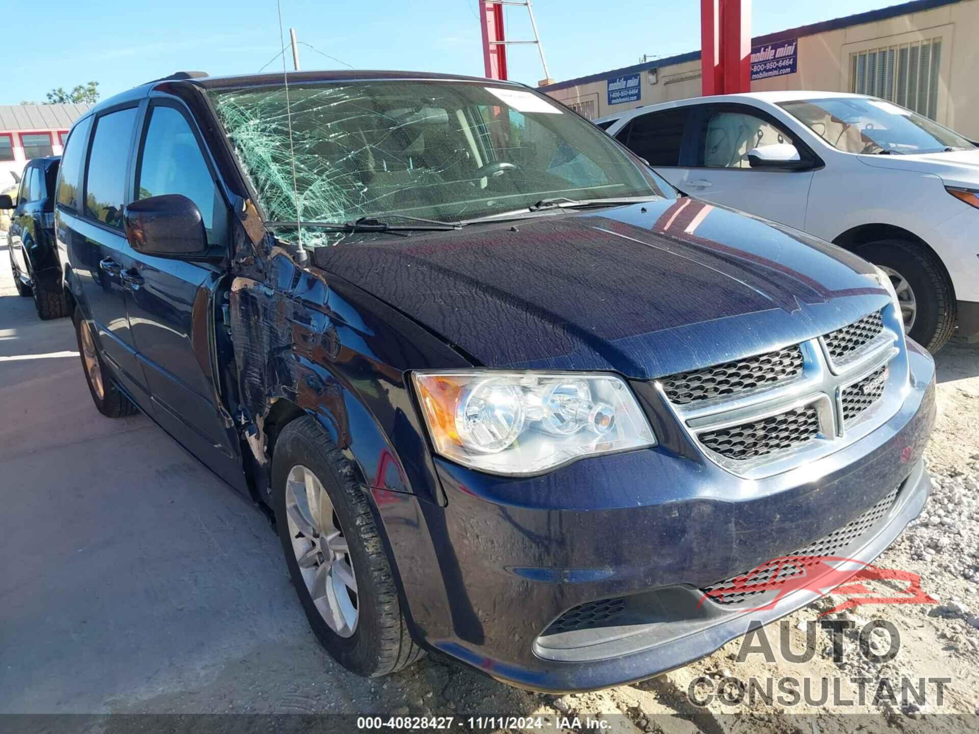 DODGE GRAND CARAVAN 2016 - 2C4RDGCGXGR309942