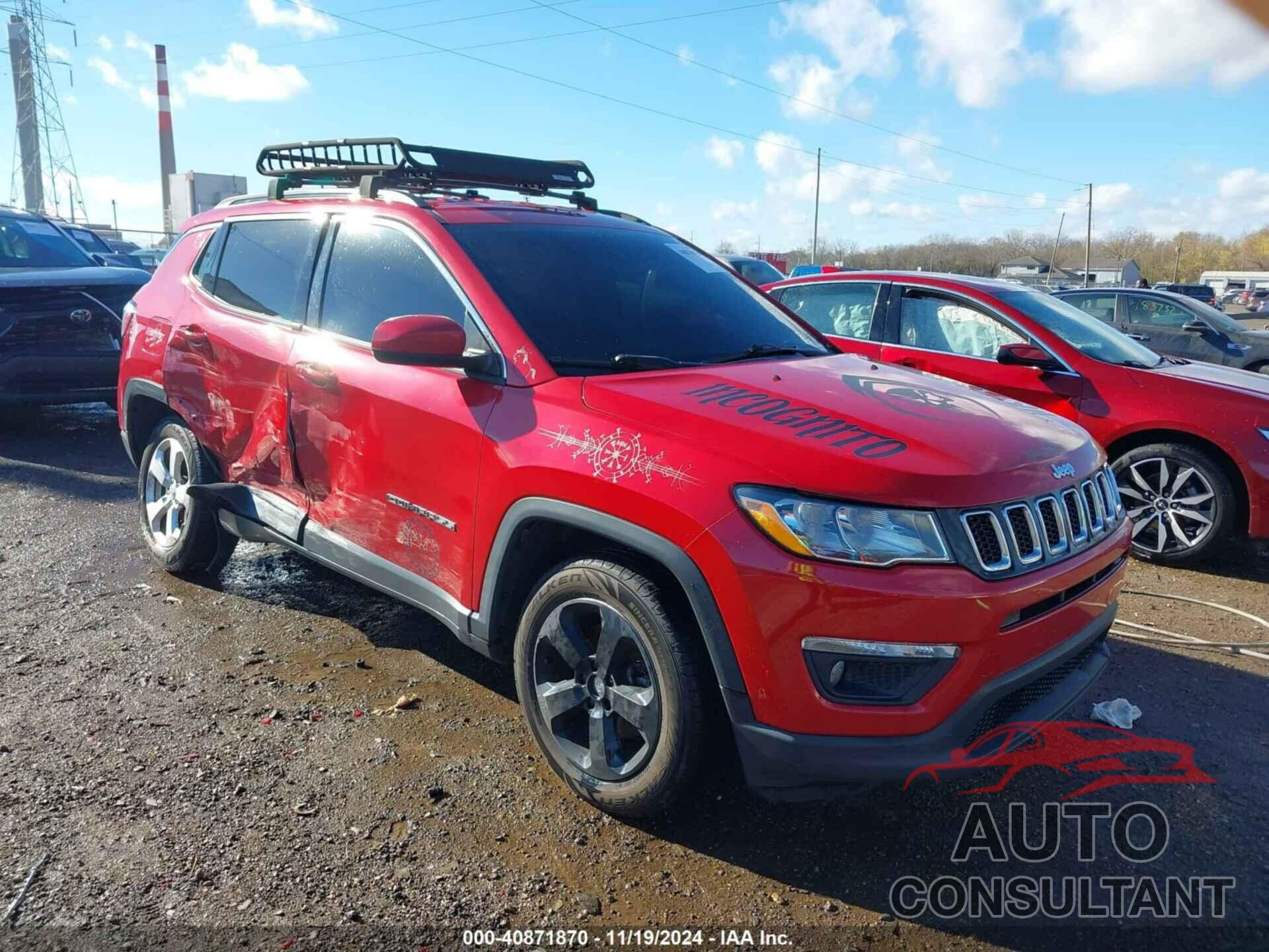 JEEP COMPASS 2018 - 3C4NJDBB5JT140817