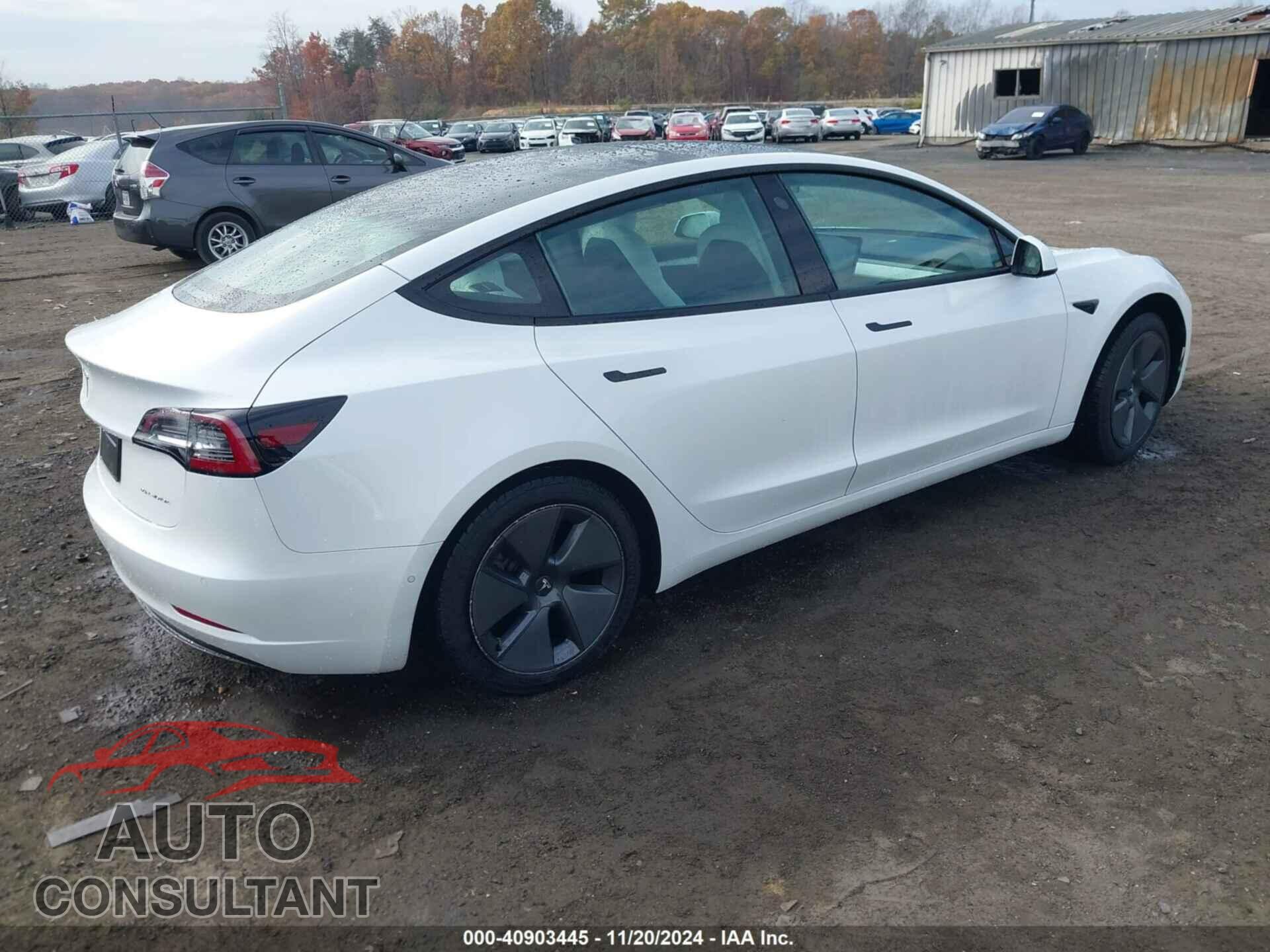 TESLA MODEL 3 2022 - 5YJ3E1EB3NF110709