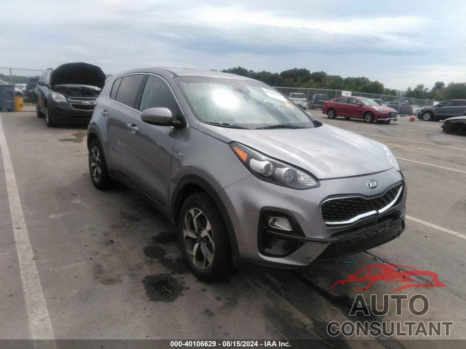 KIA SPORTAGE 2022 - KNDPMCAC9N7966648