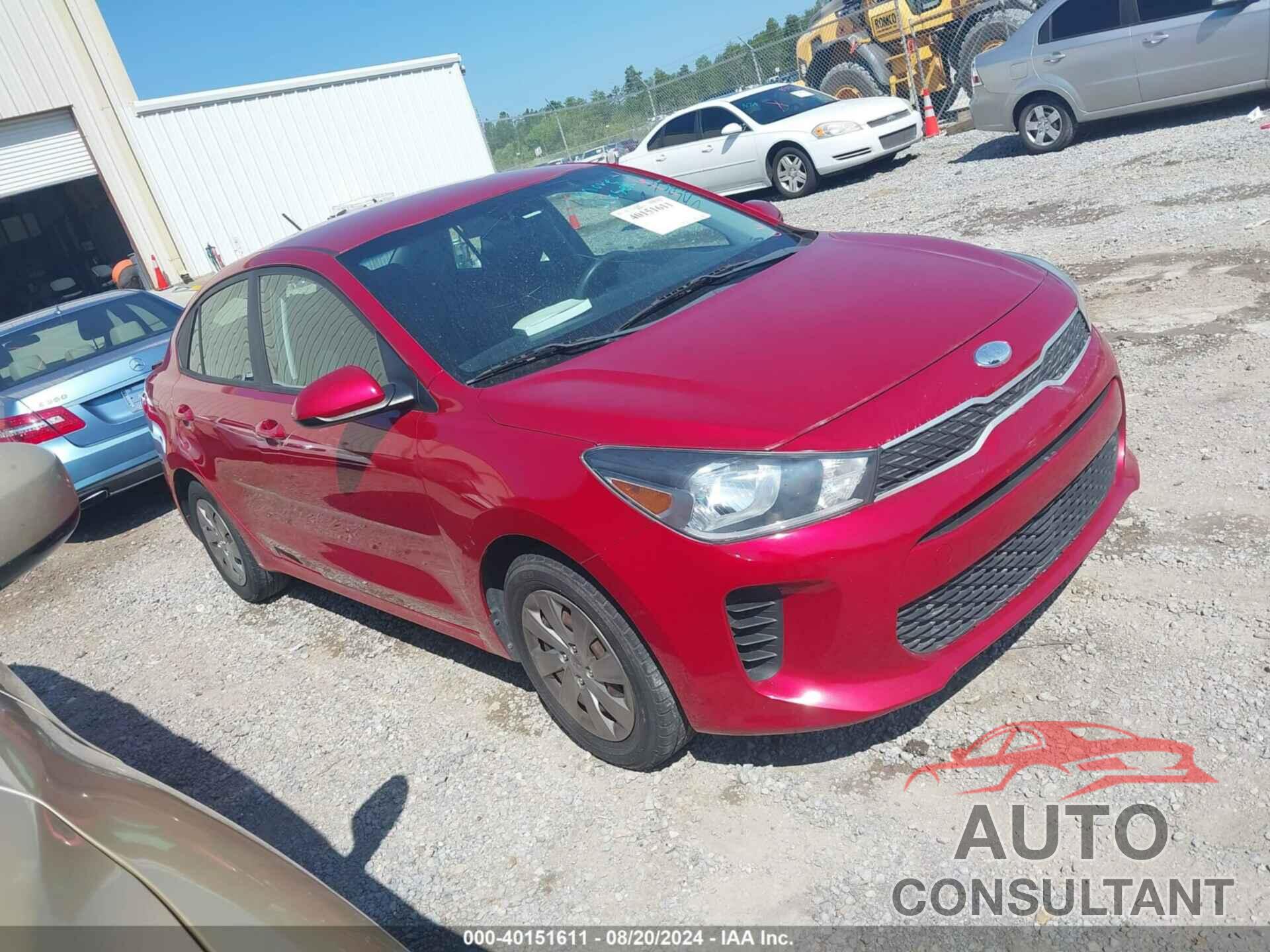 KIA RIO 2018 - 3KPA24AB9JE077707