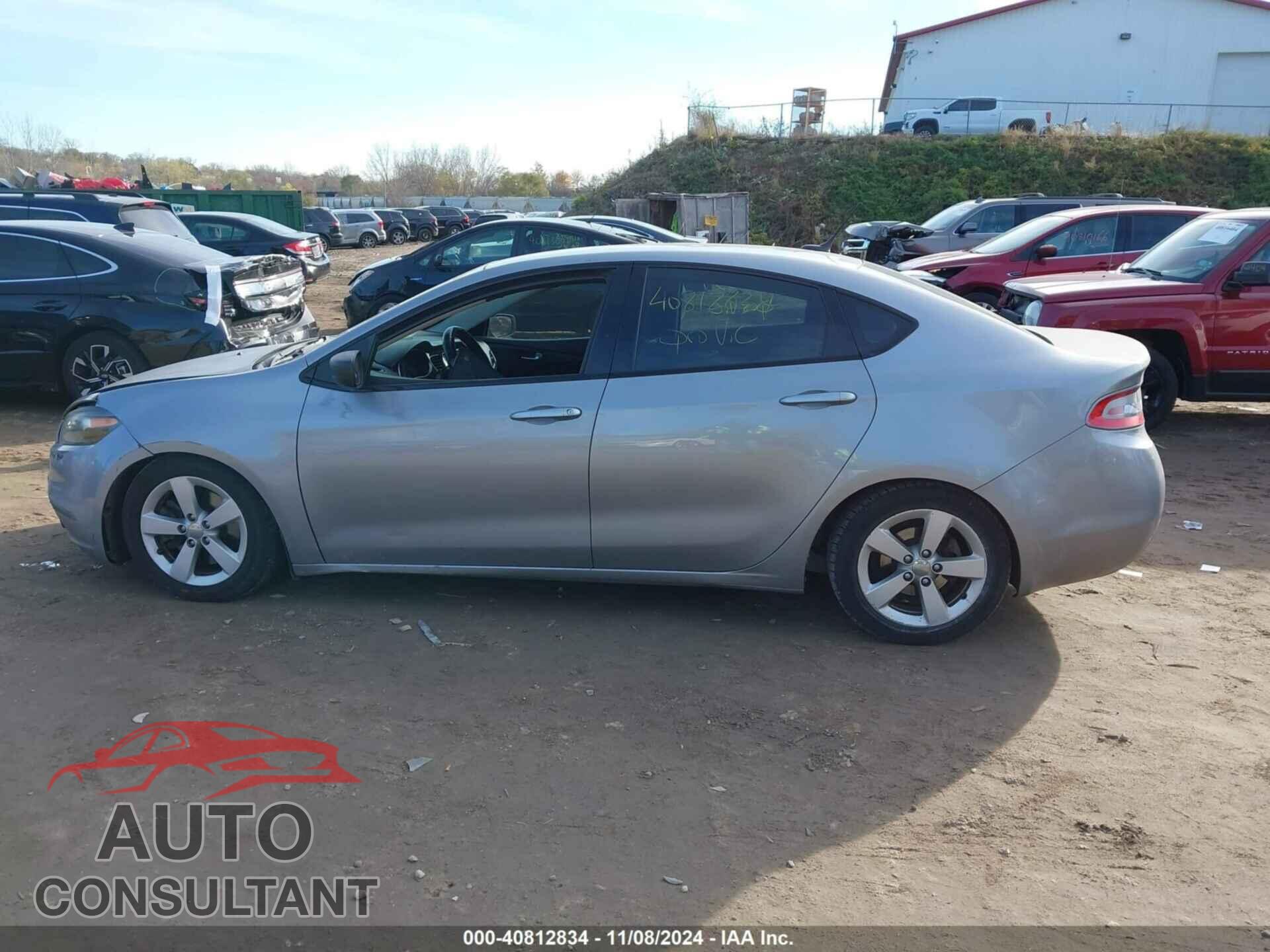 DODGE DART 2015 - 1C3CDFBB4FD123616