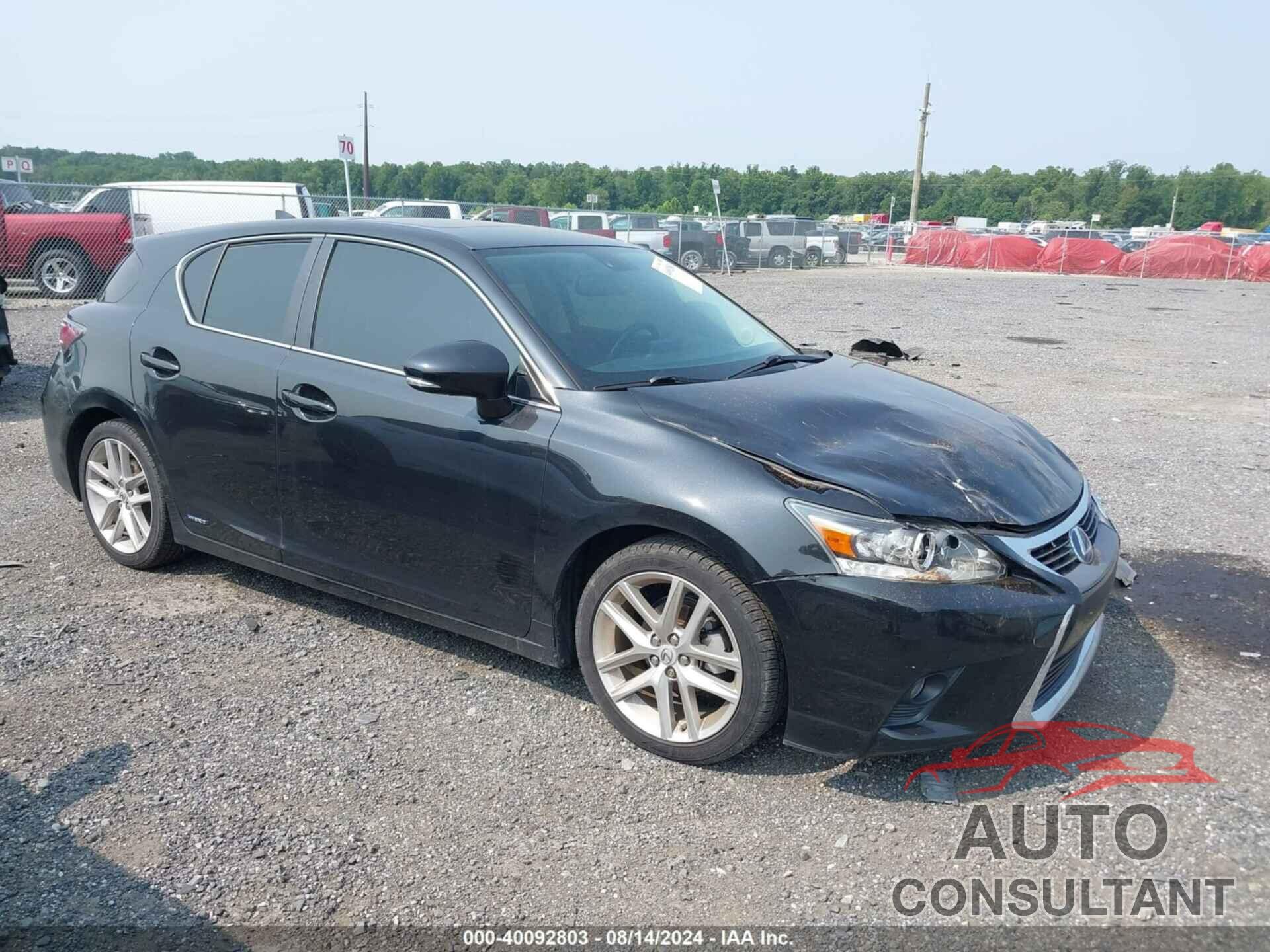 LEXUS CT 2017 - JTHKD5BH3H2293730