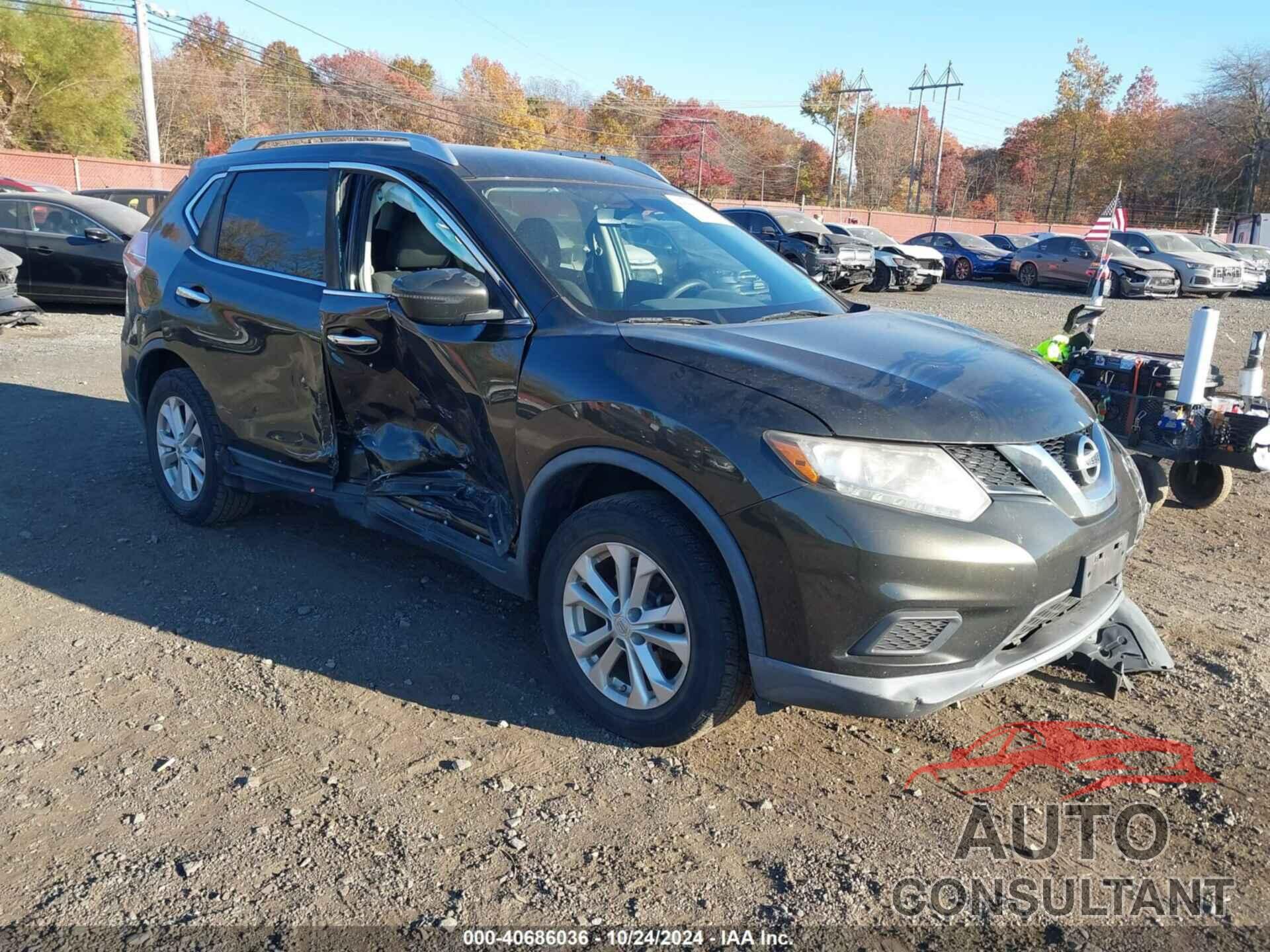 NISSAN ROGUE 2016 - KNMAT2MV3GP635227