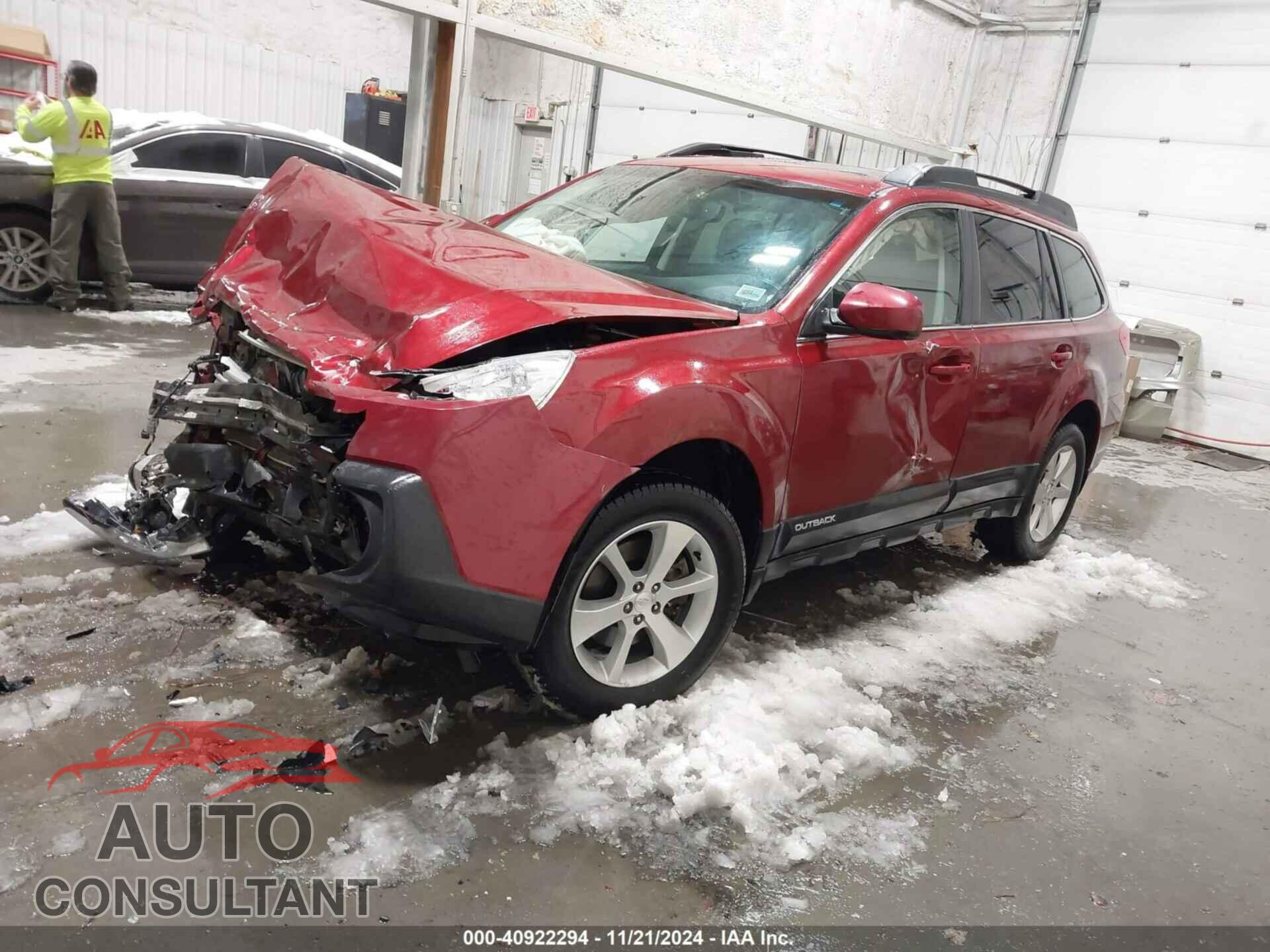 SUBARU OUTBACK 2013 - 4S4BRDPC9D2274020