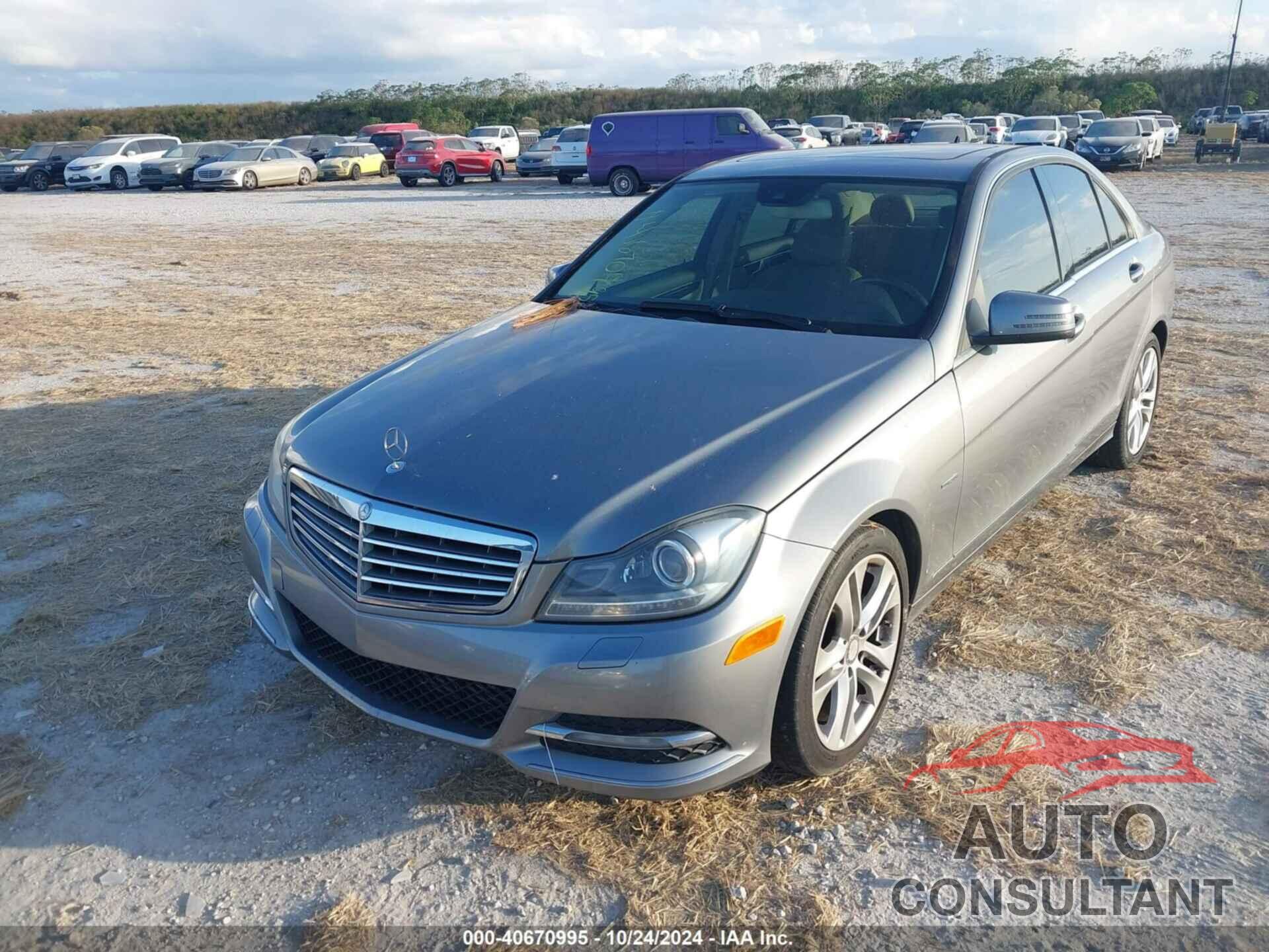 MERCEDES-BENZ C 250 2012 - WDDGF4HB6CA614307
