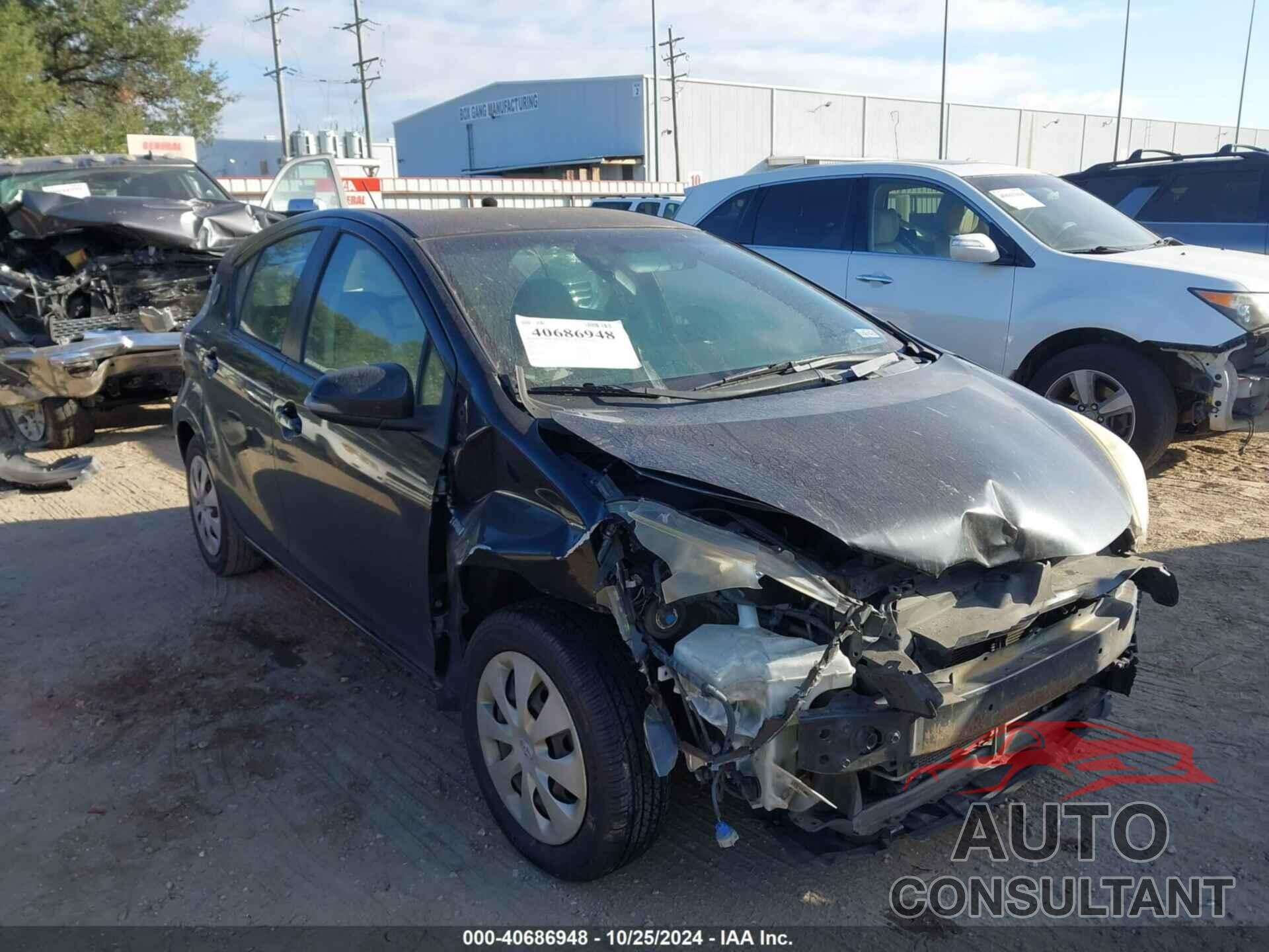 TOYOTA PRIUS C 2013 - JTDKDTB31D1528930