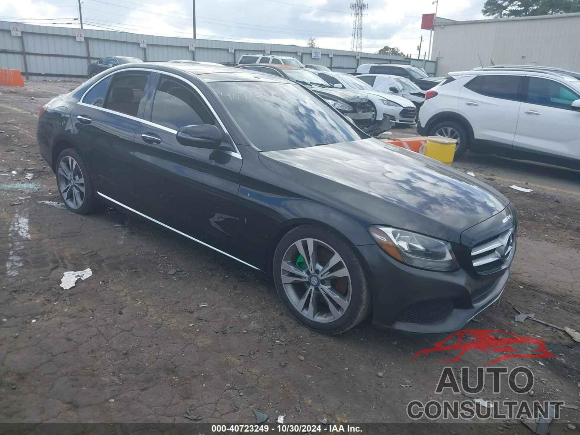 MERCEDES-BENZ C 300 2016 - WDDWF4JB0GR143624