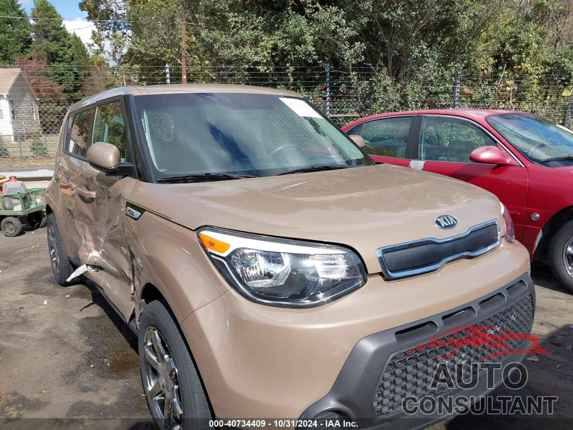 KIA SOUL 2015 - KNDJN2A21F7174998