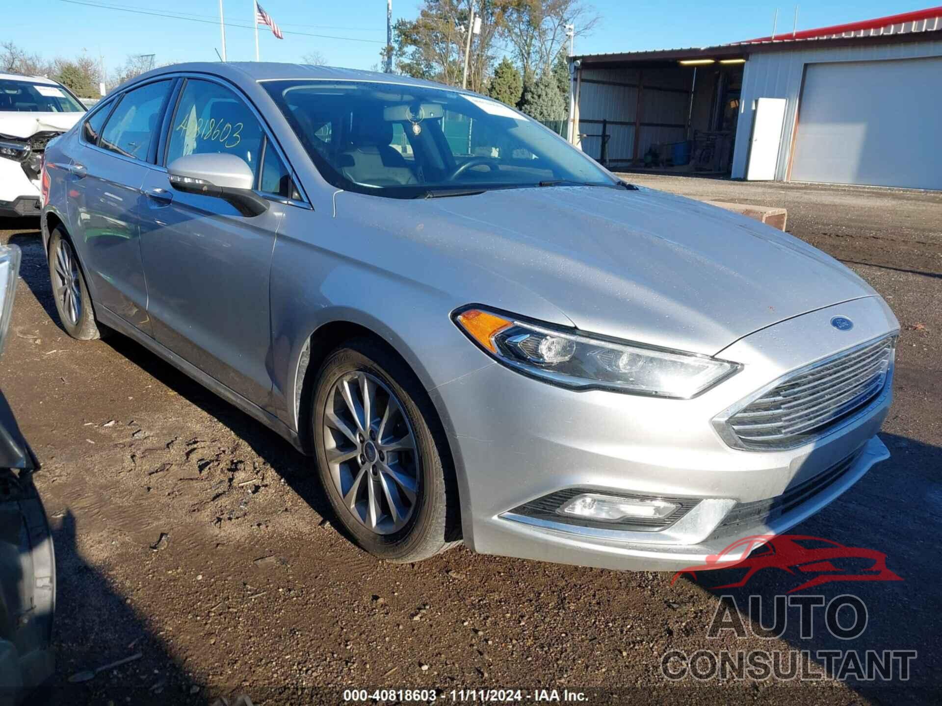 FORD FUSION 2017 - 3FA6P0HDXHR185866