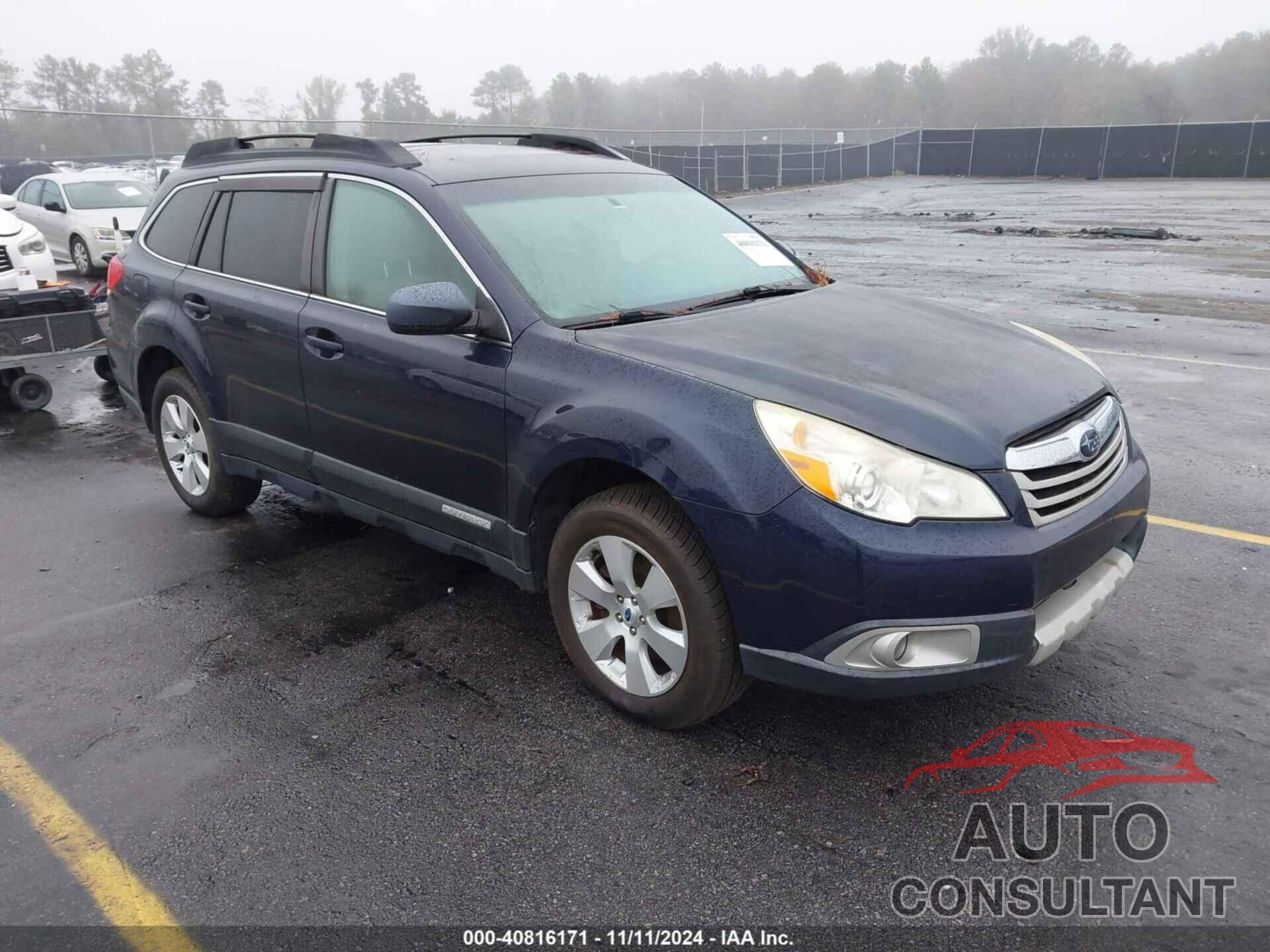 SUBARU OUTBACK 2012 - 4S4BRDLC9C2232709