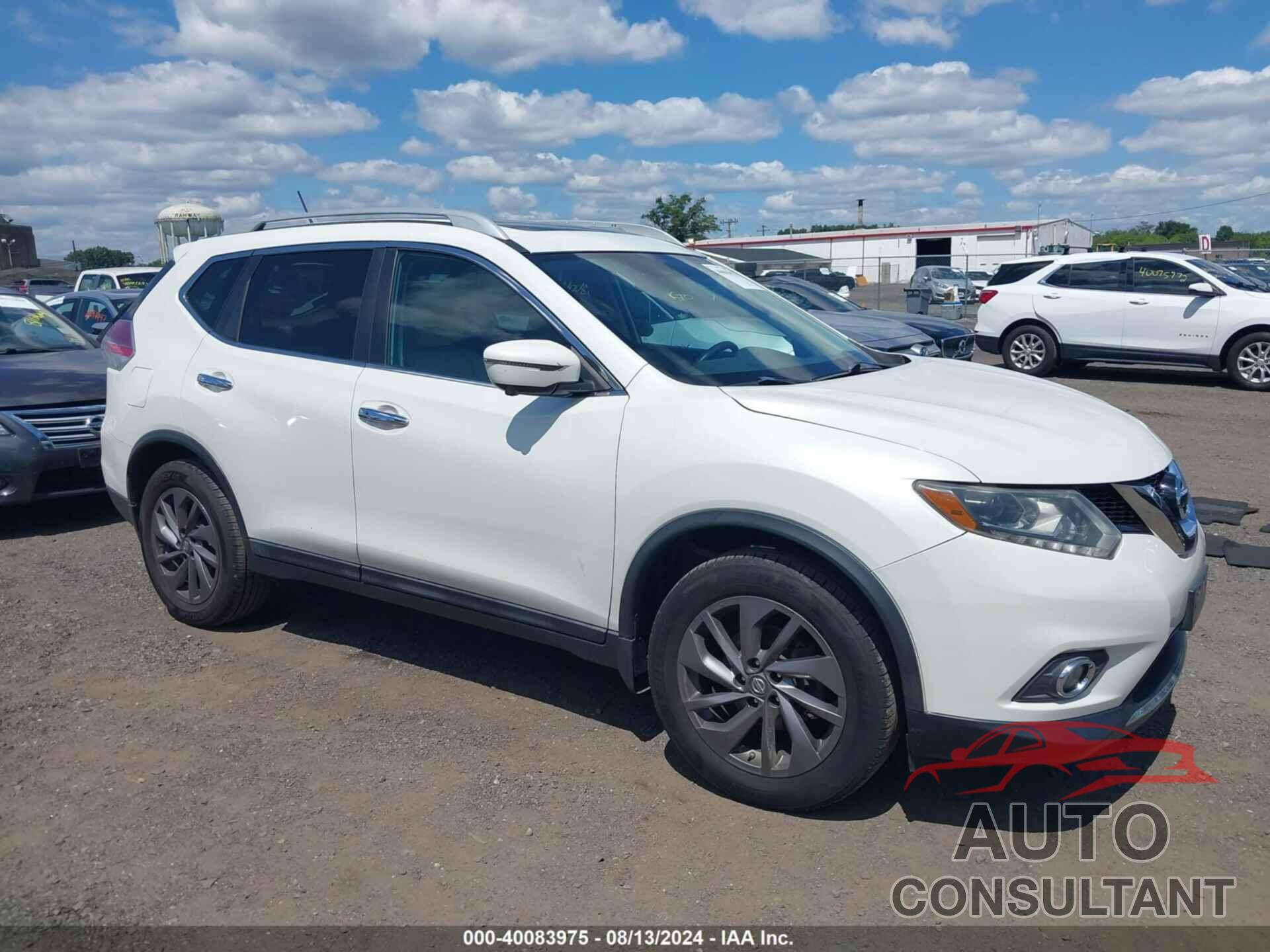 NISSAN ROGUE 2016 - 5N1AT2MVXGC766531