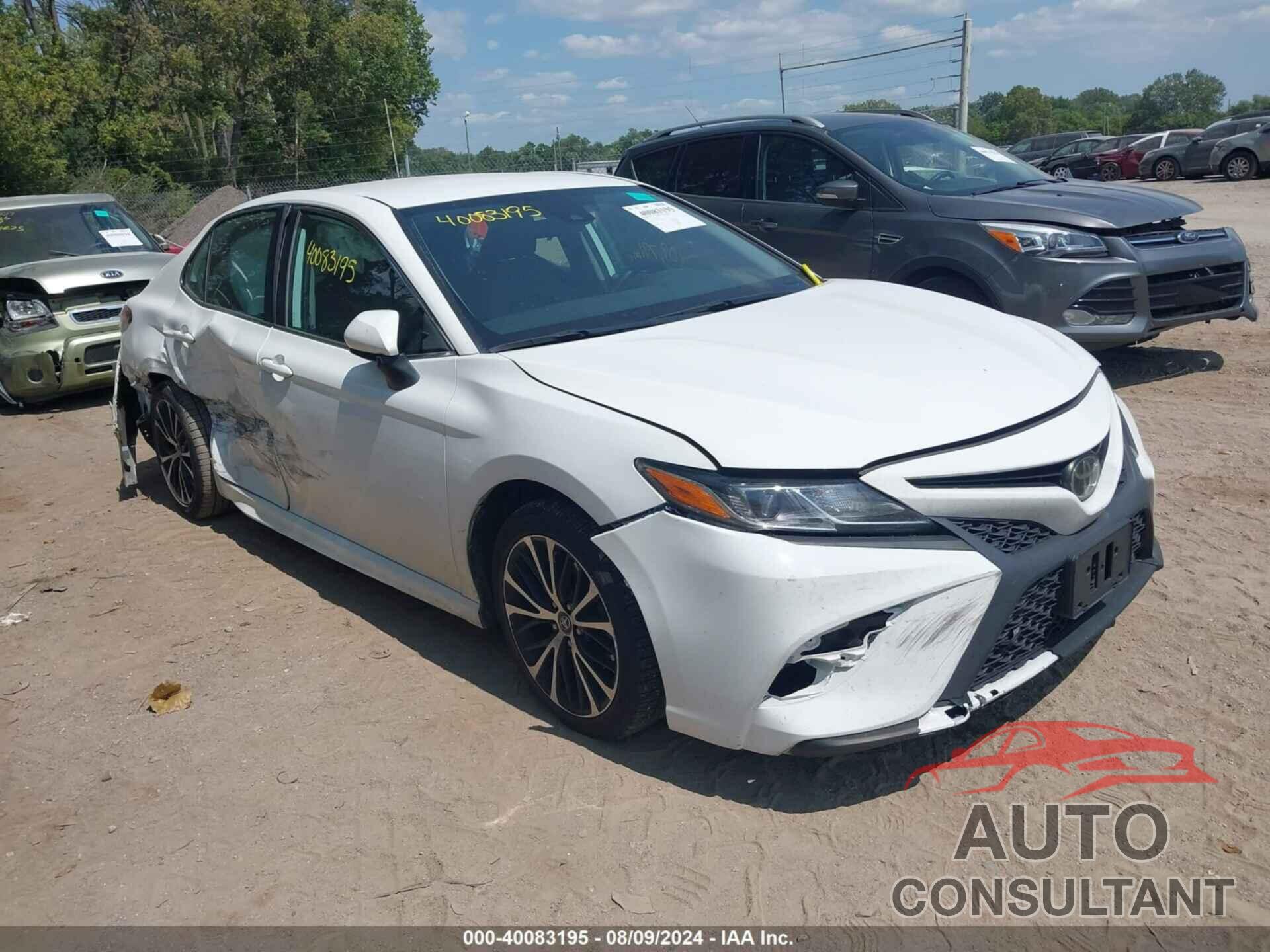 TOYOTA CAMRY 2020 - 4T1G11AKXLU339228