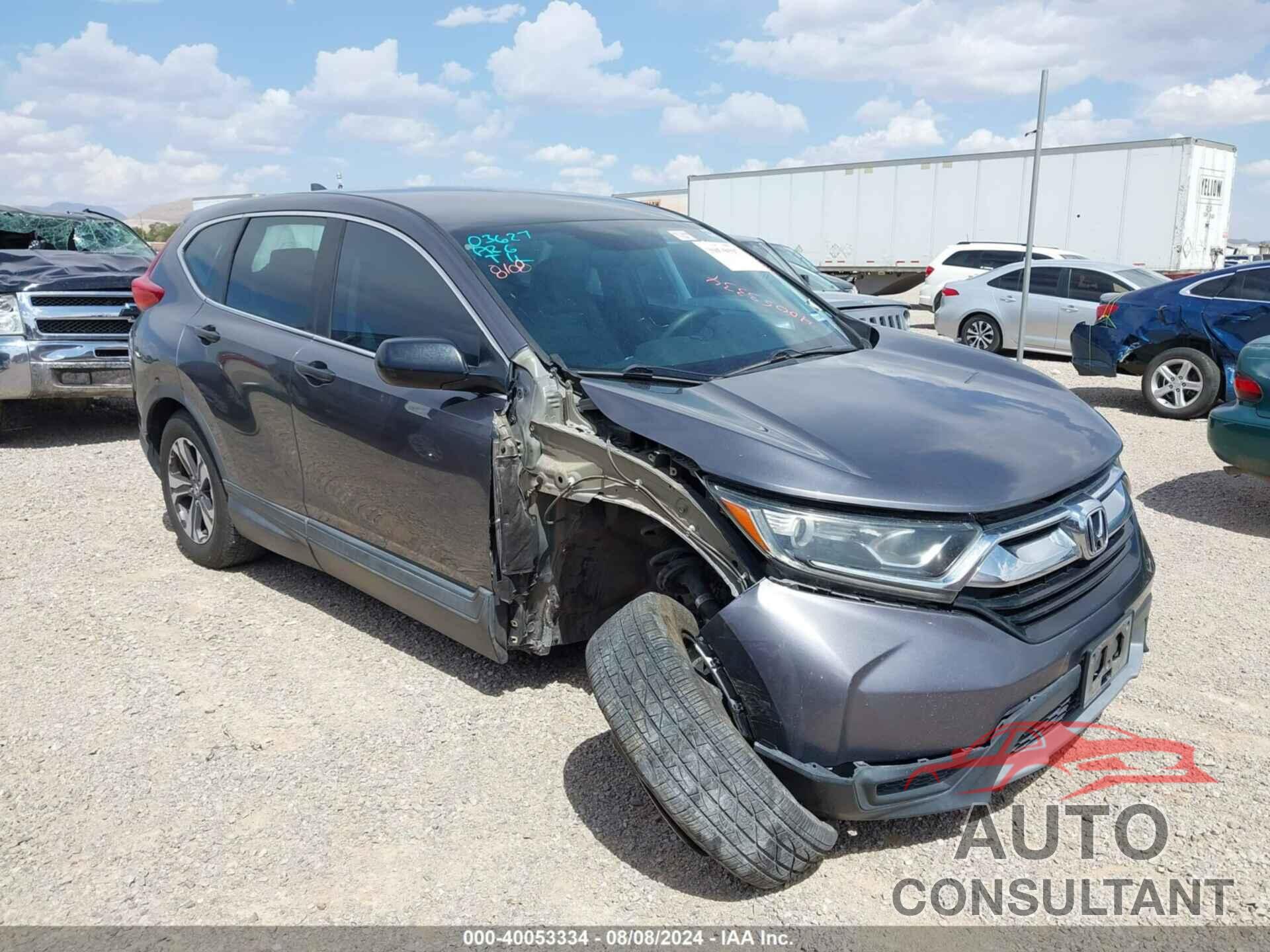 HONDA CR-V 2017 - 2HKRW6H3XHH201832