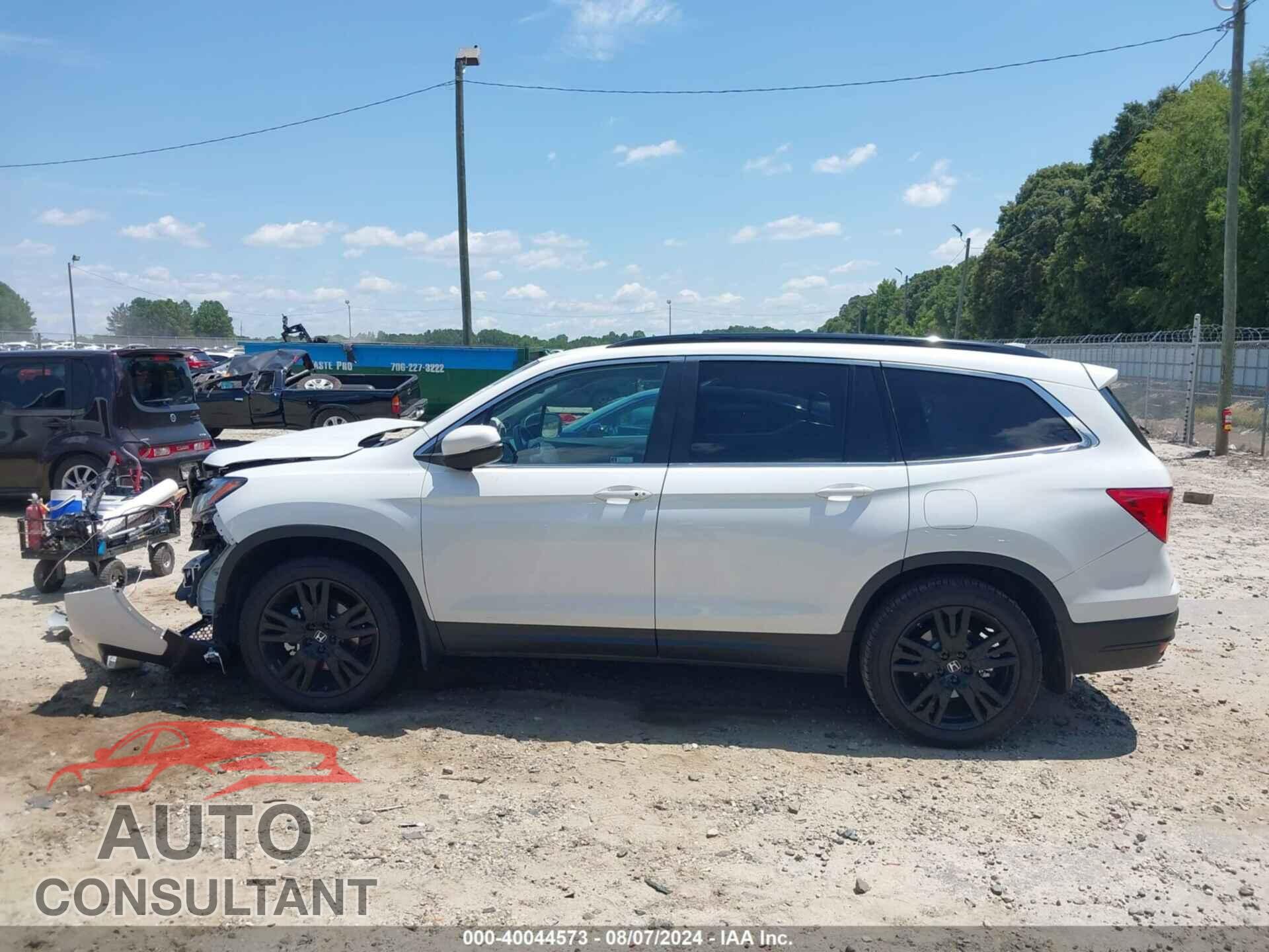 HONDA PILOT 2021 - 5FNYF5H26MB046525