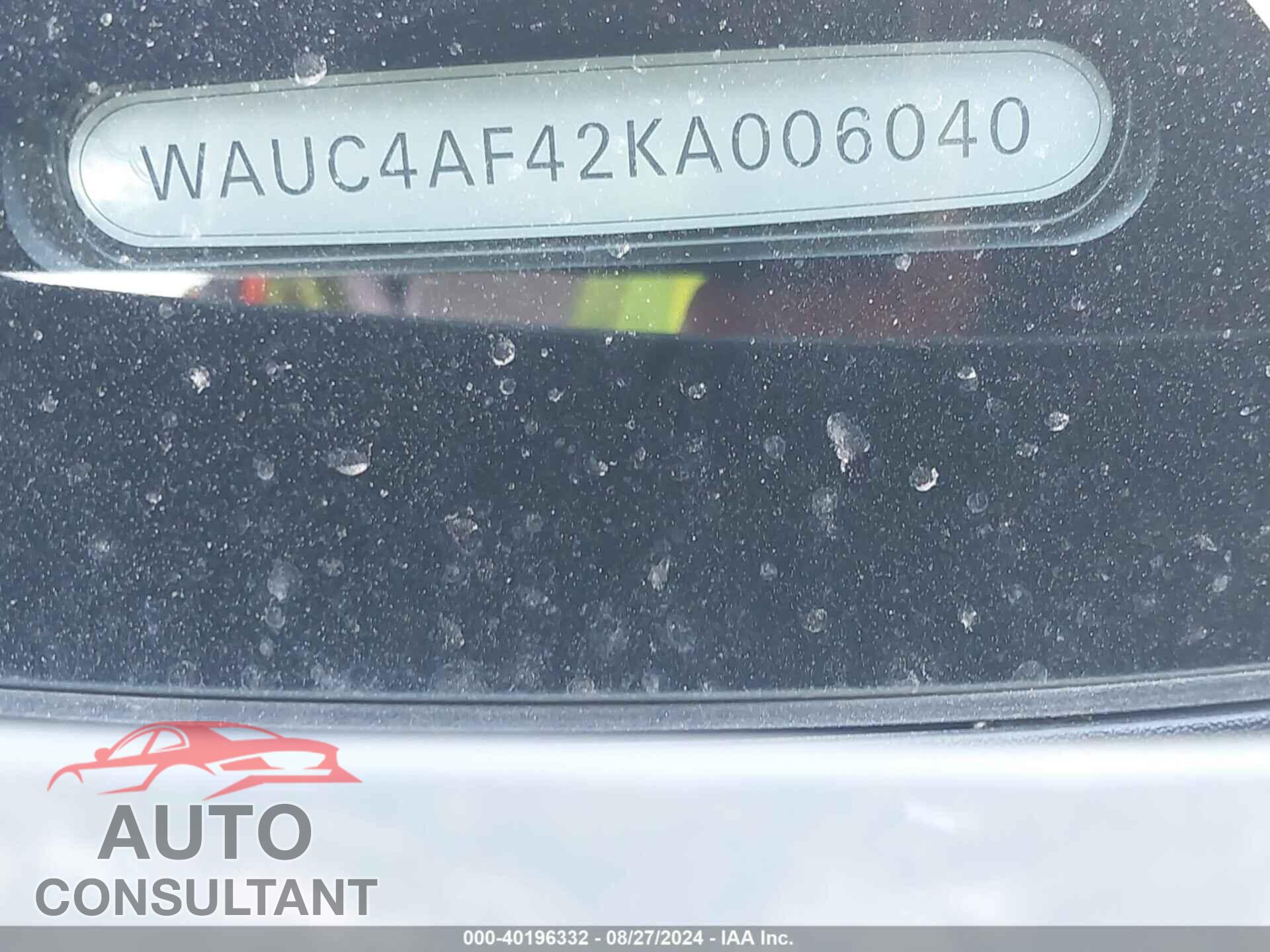 AUDI S4 2019 - WAUC4AF42KA006040