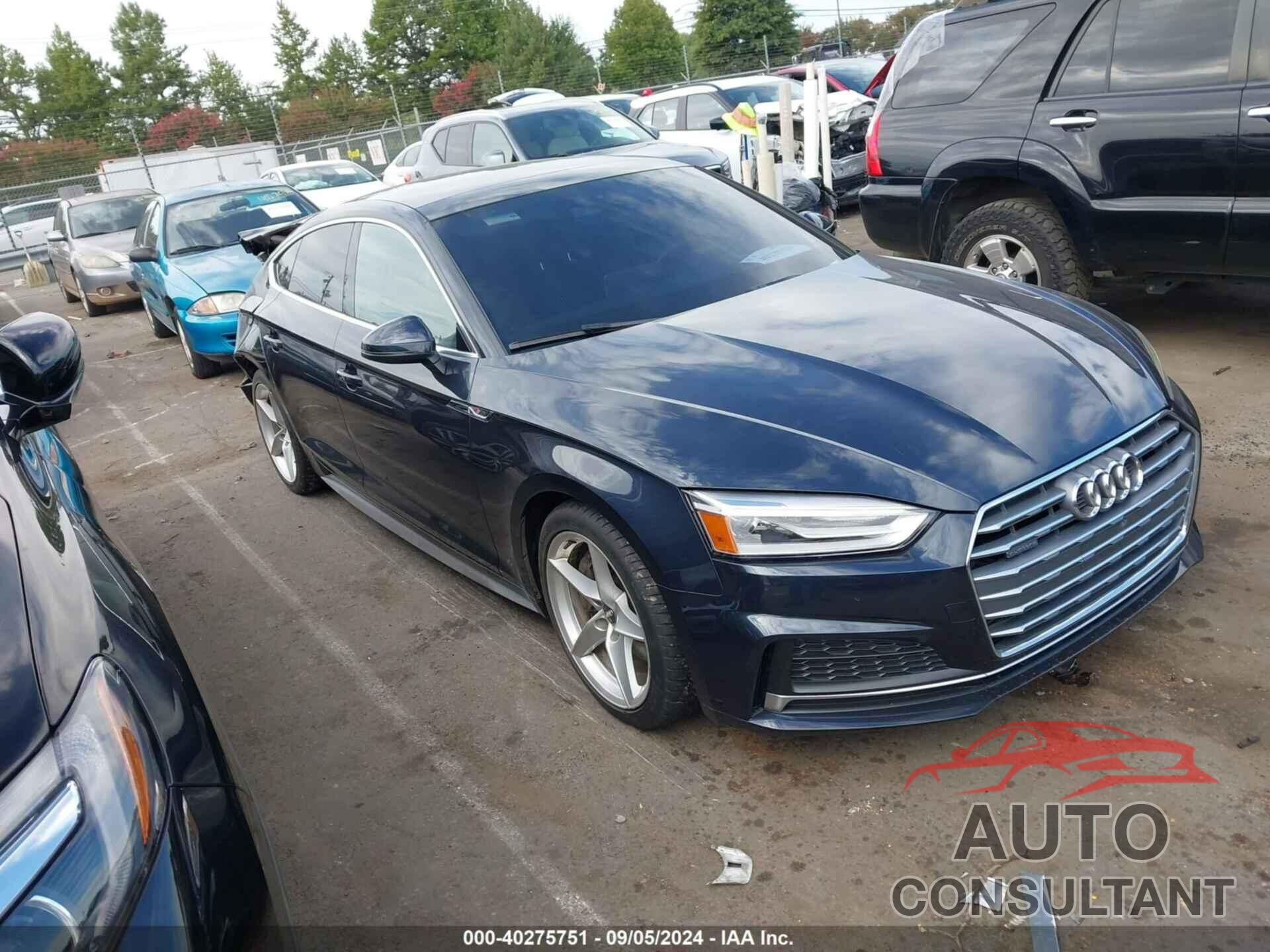 AUDI A5 2018 - WAUDNCF53JA004981