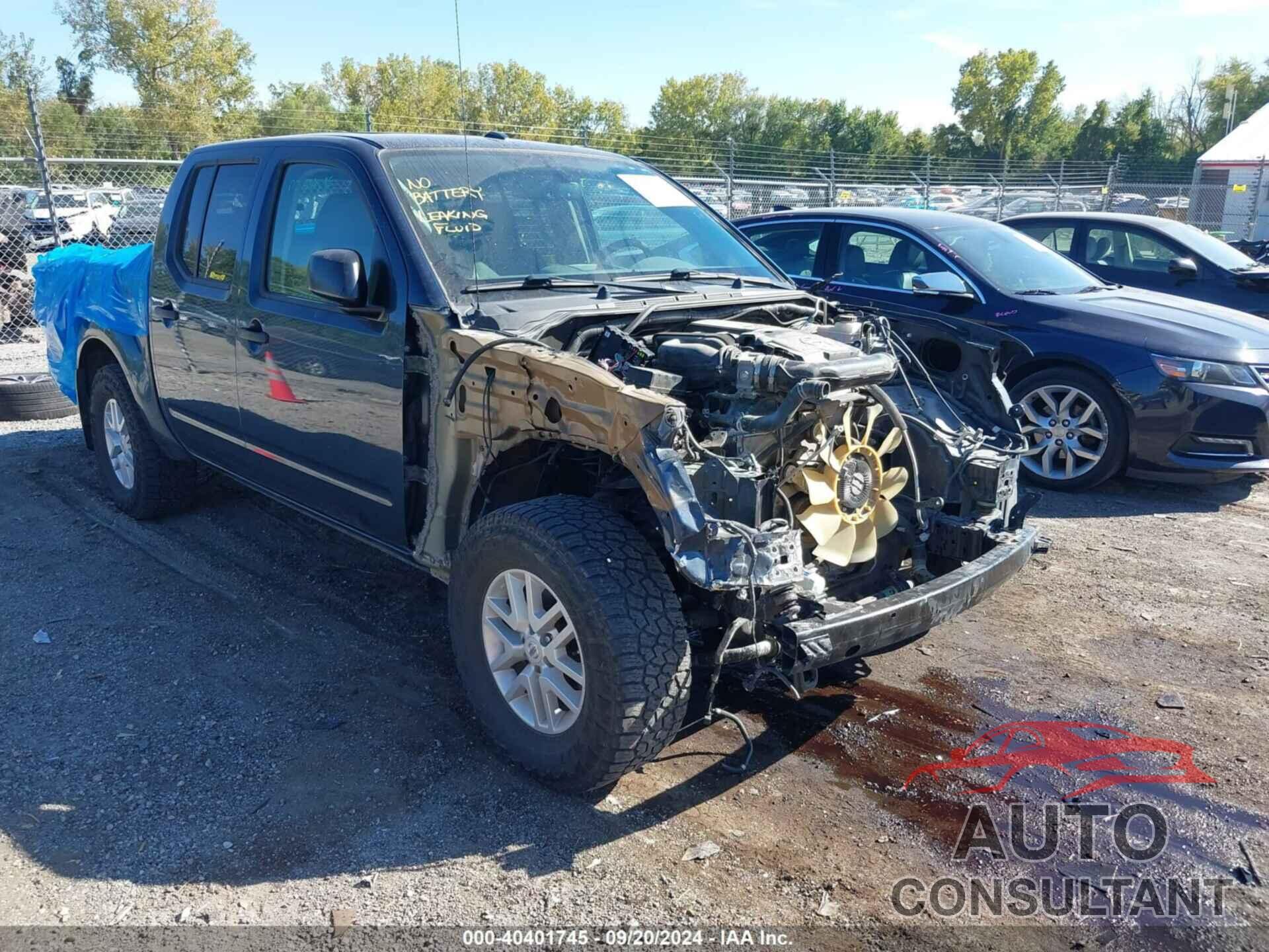 NISSAN FRONTIER 2017 - 1N6AD0EV6HN772575