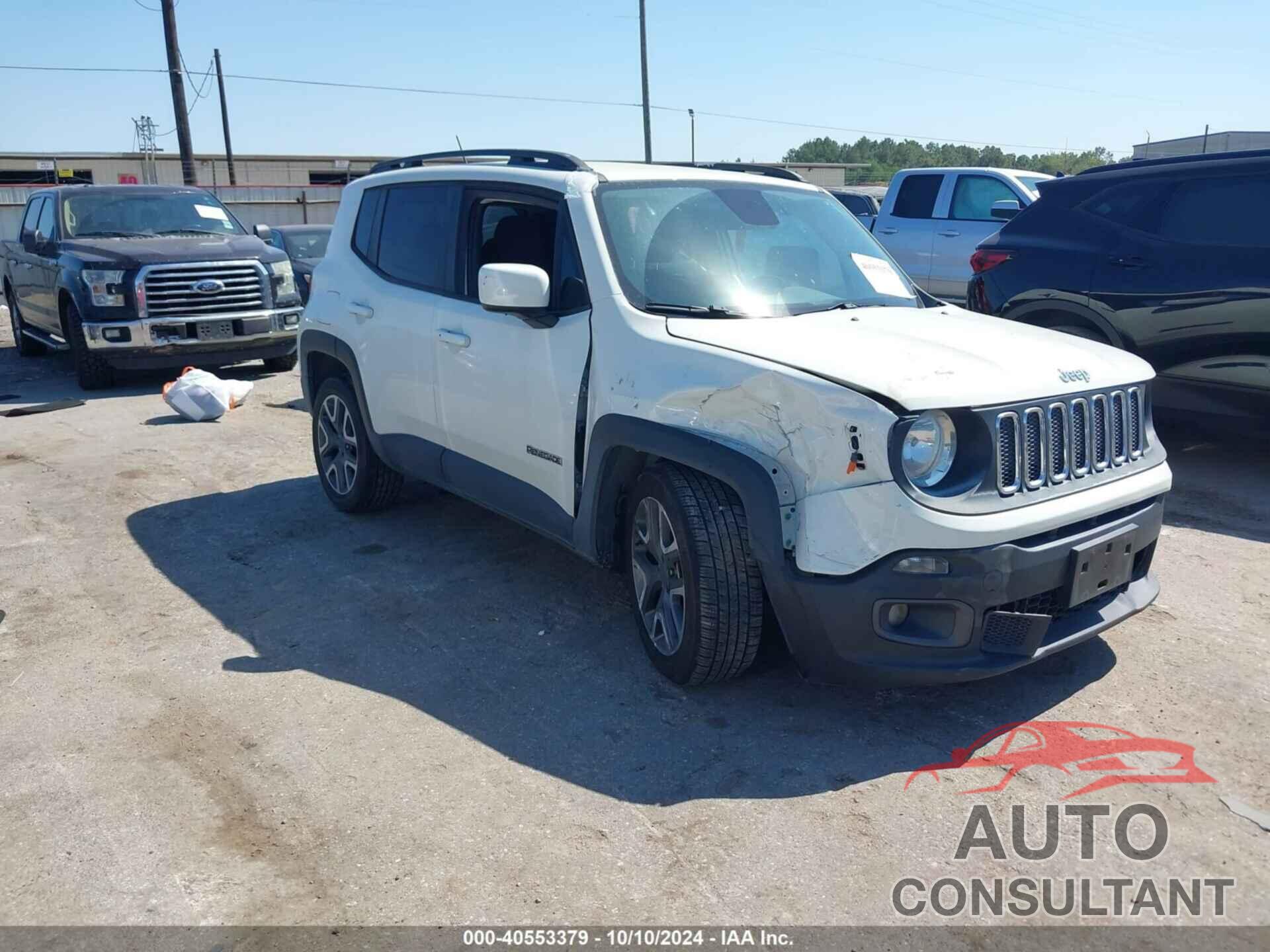 JEEP RENEGADE 2017 - ZACCJABB2HPG08669