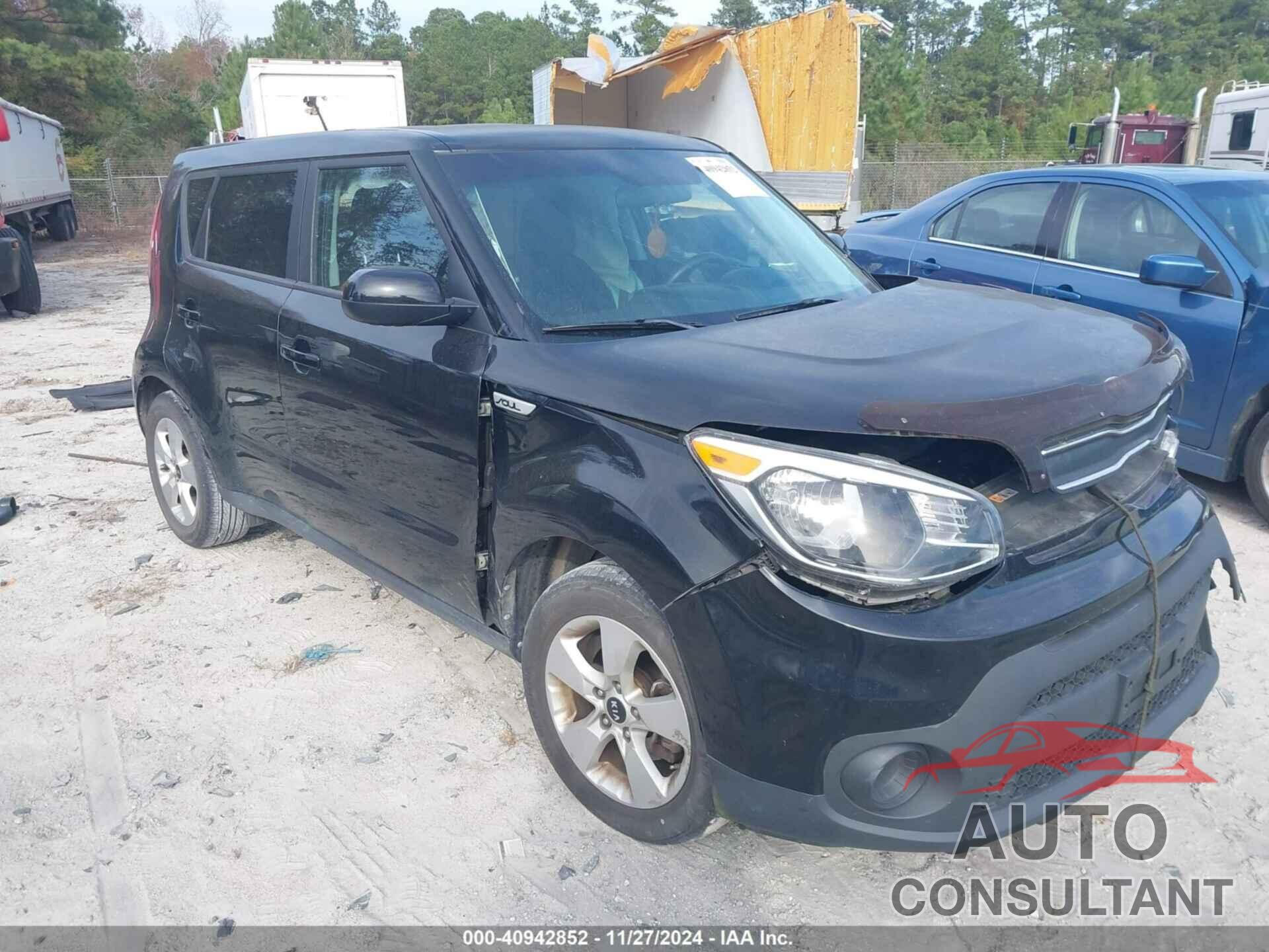 KIA SOUL 2019 - KNDJN2A22K7921308