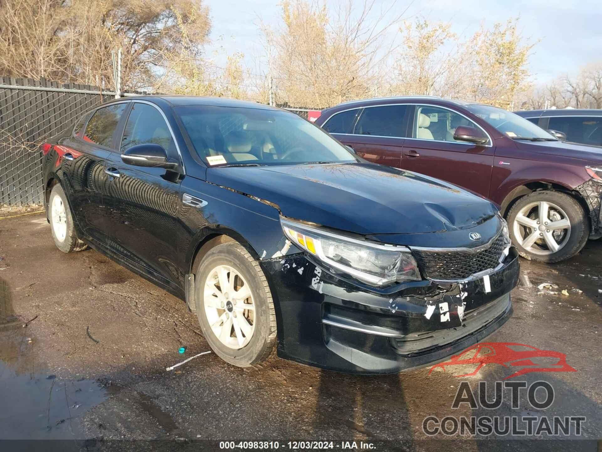 KIA OPTIMA 2016 - 5XXGT4L34GG111646