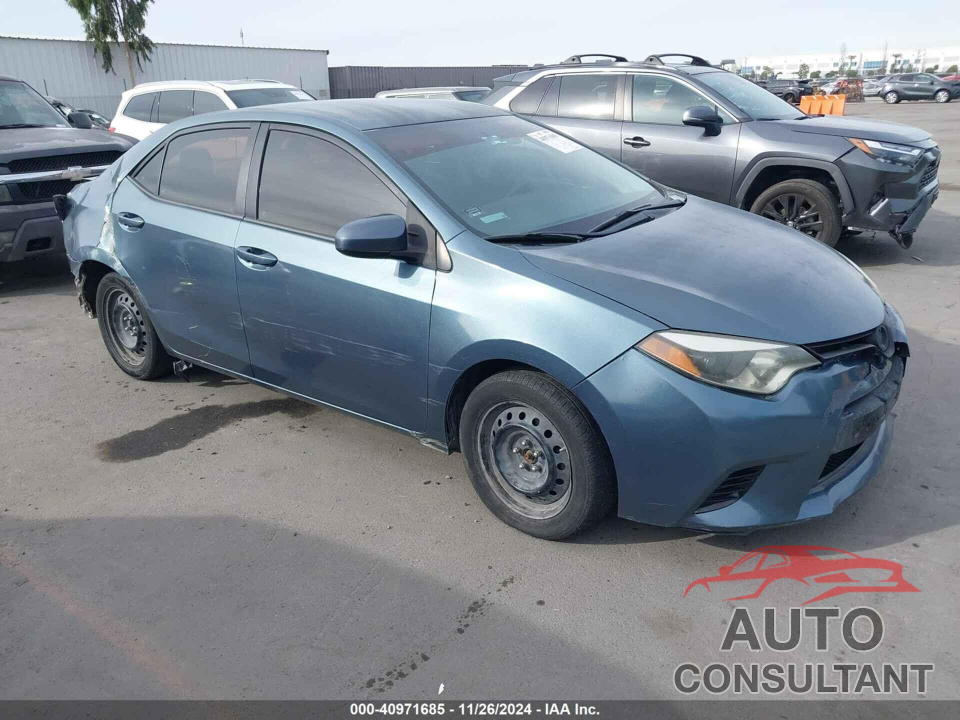 TOYOTA COROLLA 2015 - 5YFBURHE2FP284781