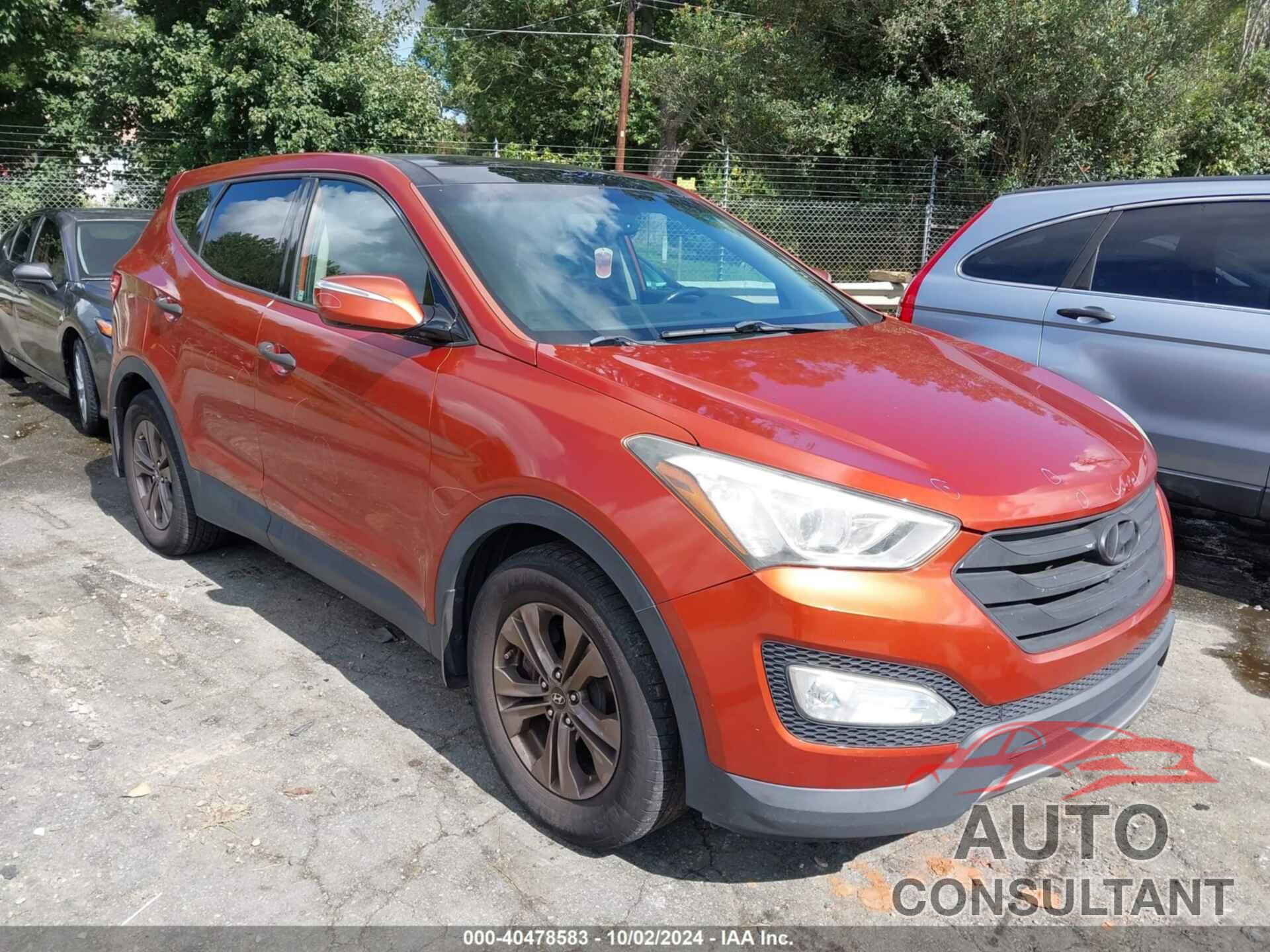 HYUNDAI SANTA FE 2013 - 5XYZU3LB7DG058861